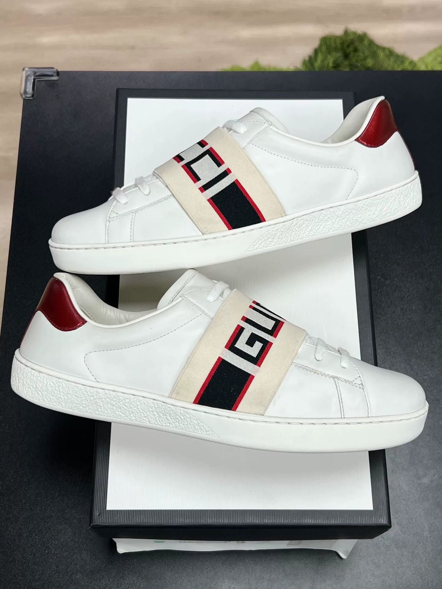 Gucci Gucci Striped Lowtop Sneakers 8 Men Size US 8 / EU 41 - 5 Thumbnail