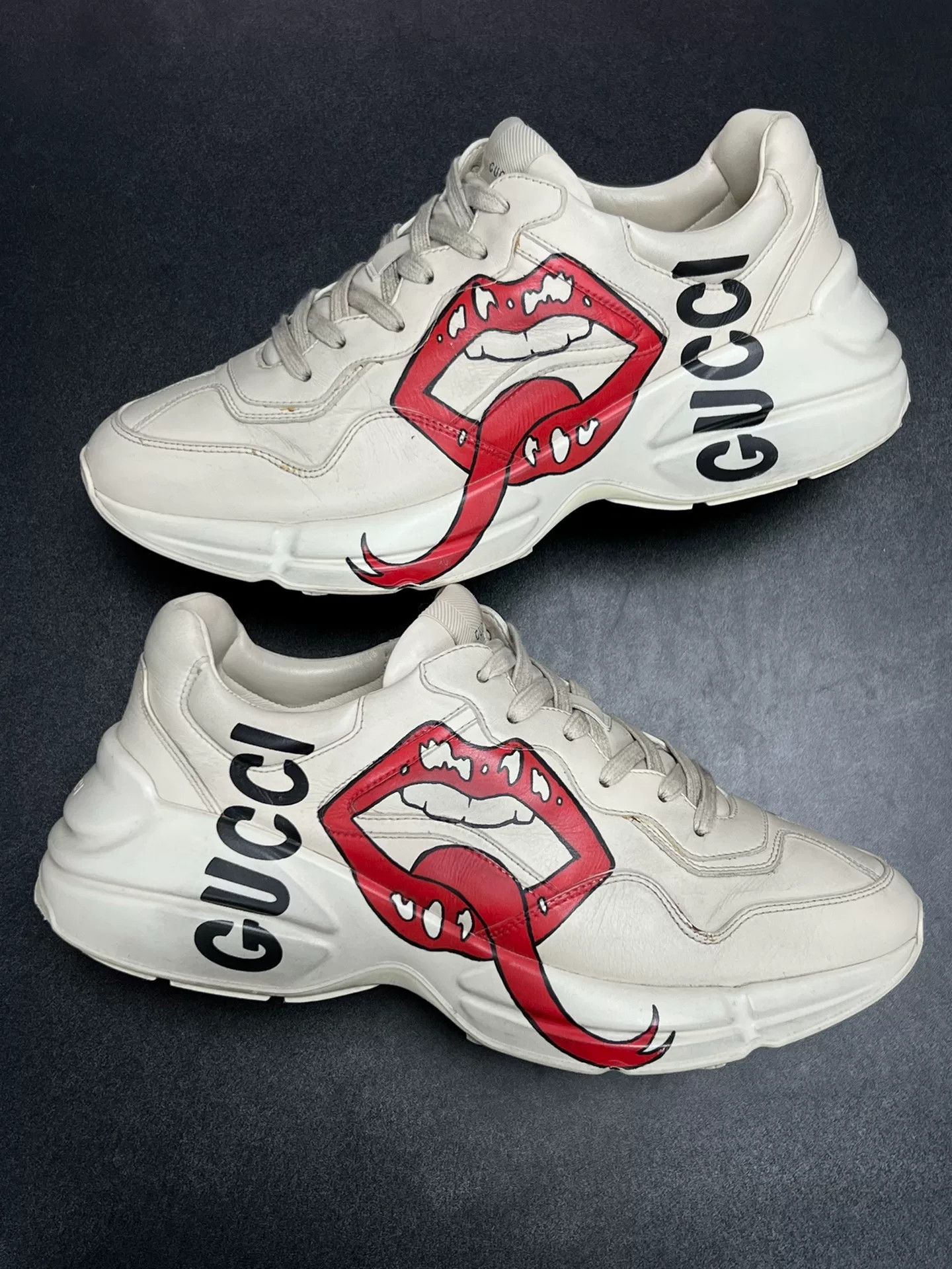 Gucci Gucci Printed Lowtop Sneakers 10 Men Size US 10 / EU 43 - 5 Thumbnail