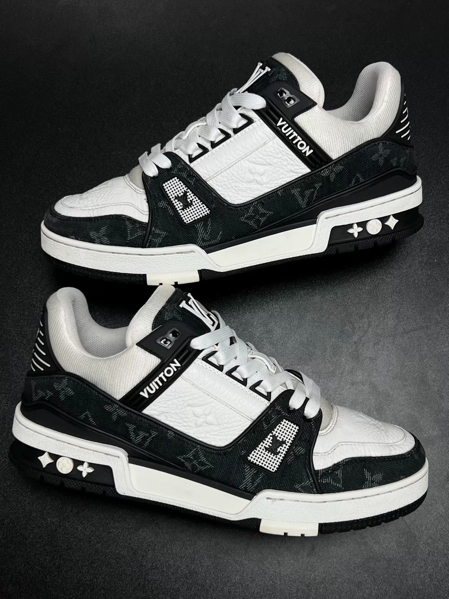 Louis Vuitton Louis Vuitton Training Denim Black Lowtop Sneakers 5 Men Size US 5 / EU 37 - 5 Thumbnail