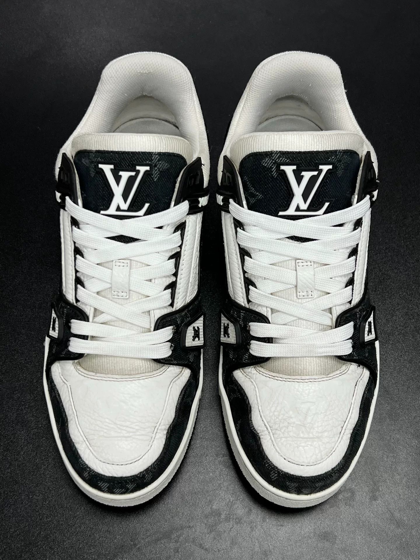 Louis Vuitton Louis Vuitton Training Denim Black Lowtop Sneakers 5 Men Size US 5 / EU 37 - 3 Thumbnail
