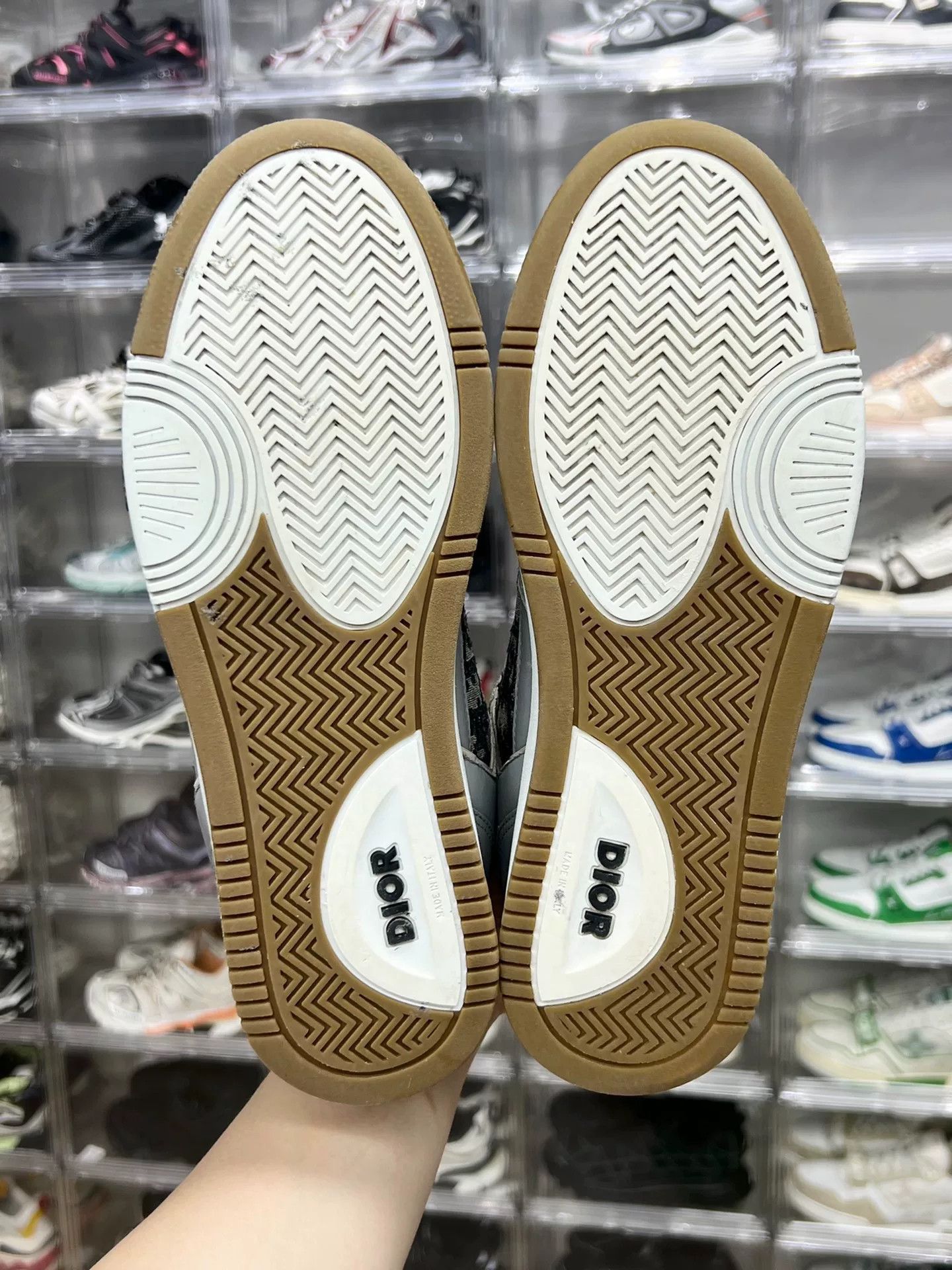 Dior Dior White Lowtop Sneakers 9.5 Men Size US 9.5 / EU 42-43 - 8 Thumbnail
