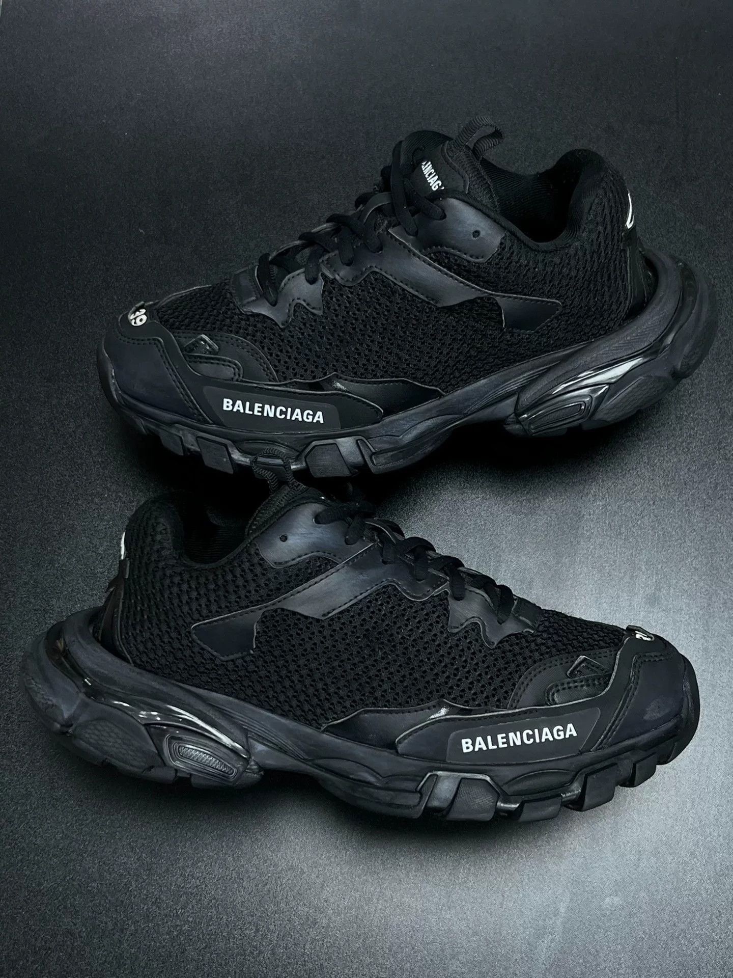 Balenciaga Balenciaga Black Lowtop Sneakers us_9 Women Size US 9 / IT 39 - 5 Thumbnail
