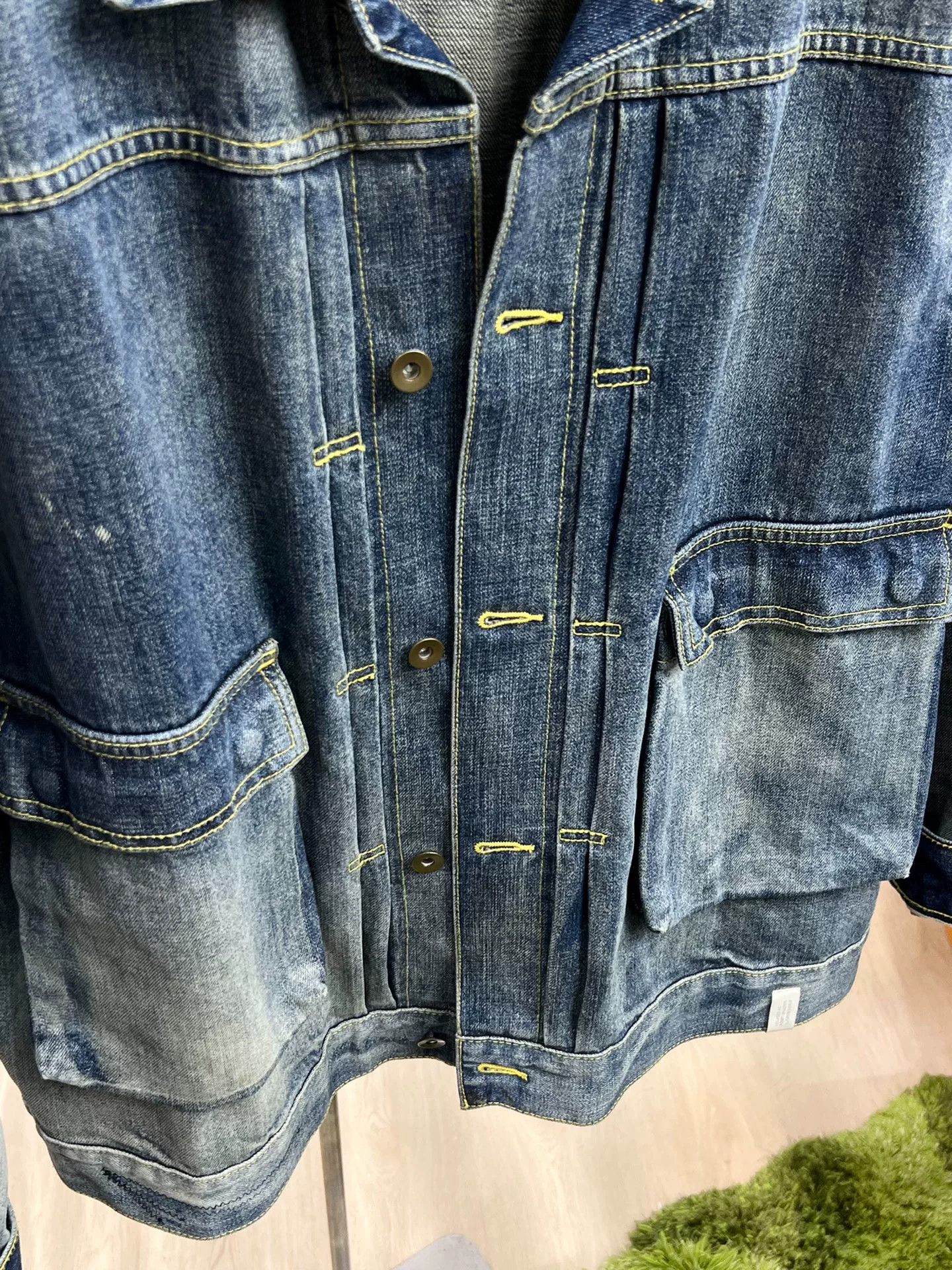 Madness Madness Denim Blue Light Jacket l Men Size US L / EU 52-54 / 3 - 3 Thumbnail