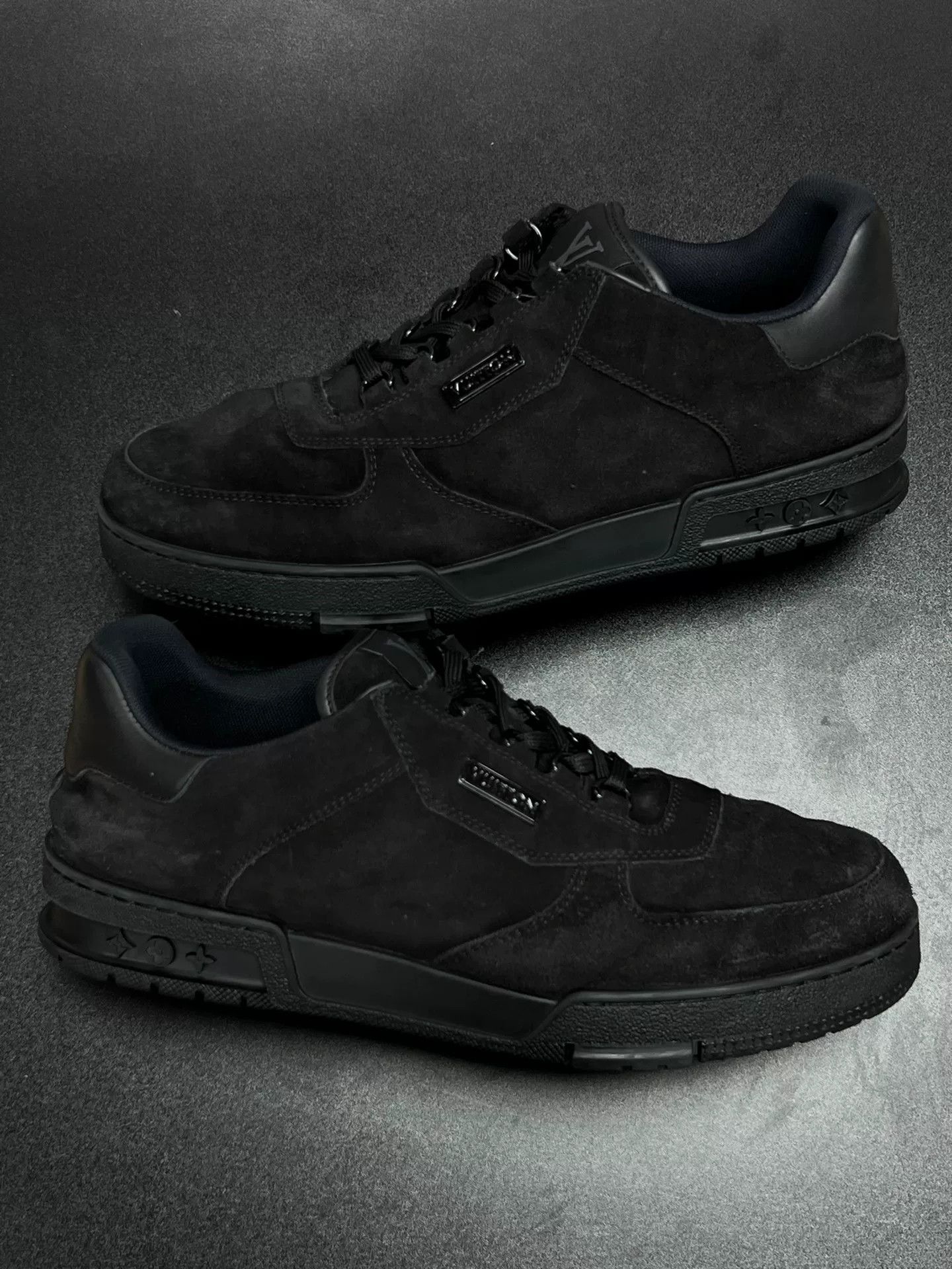 Louis Vuitton Louis Vuitton Training Black Lowtop Sneakers 10 Men Size US 10 / EU 43 - 5 Thumbnail