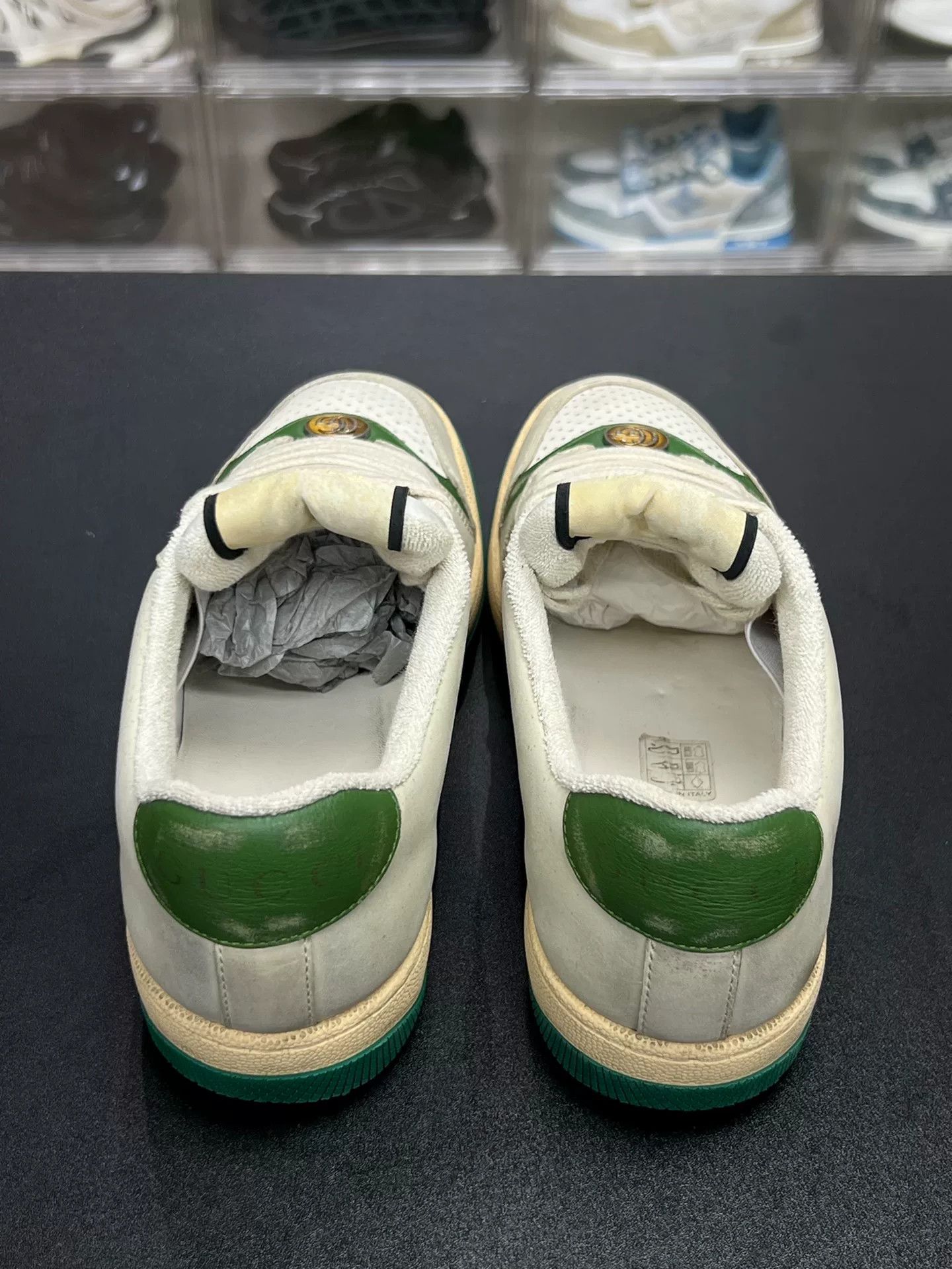 Gucci Gucci Green Lowtop Sneakers us_6 Women Size US 6 / IT 36 - 7 Thumbnail
