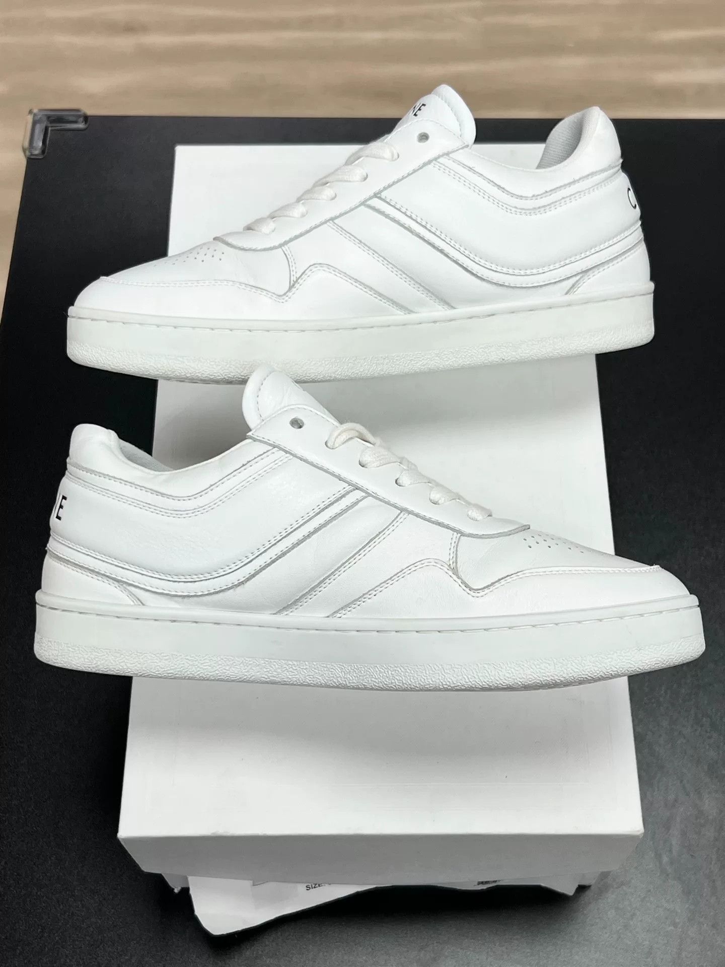 Celine Celine Training White Lowtop Sneakers us_7 Women Size US 7 / IT 37 - 6 Thumbnail