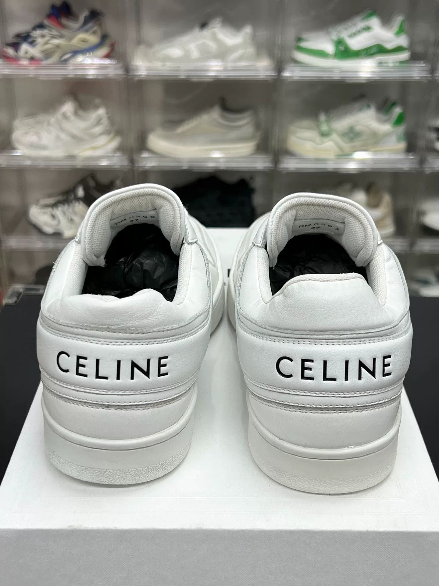 Celine Celine Training White Lowtop Sneakers us_7 Women Size US 7 / IT 37 - 7 Thumbnail