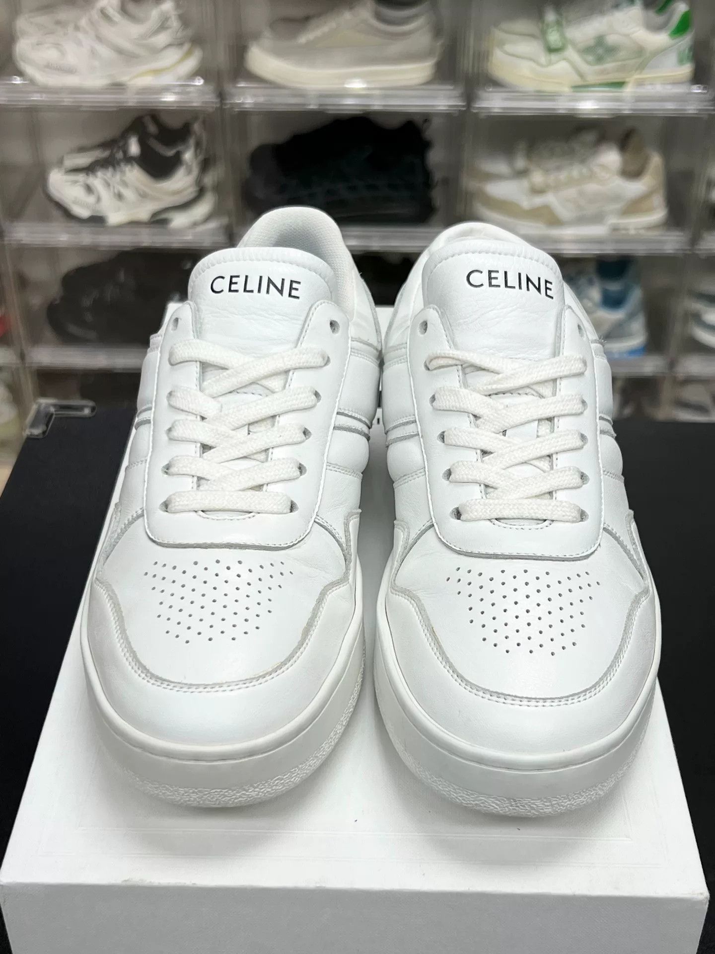 Celine Celine Training White Lowtop Sneakers us_7 Women Size US 7 / IT 37 - 2 Thumbnail