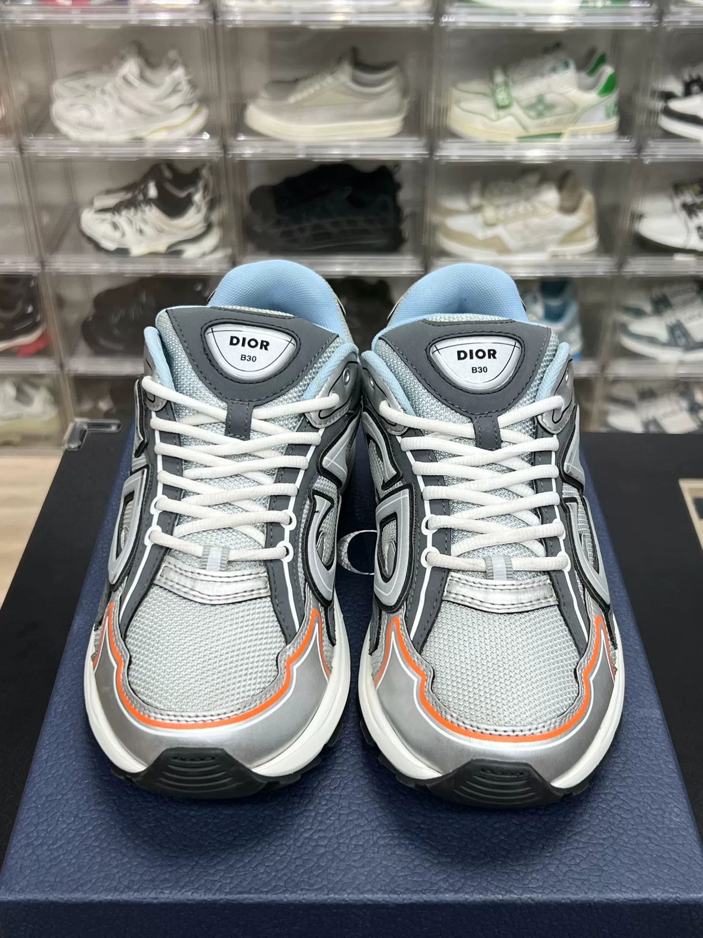Dior Dior Running Silver Lowtop Sneakers 9 Men Size US 9 / EU 42 - 2 Thumbnail