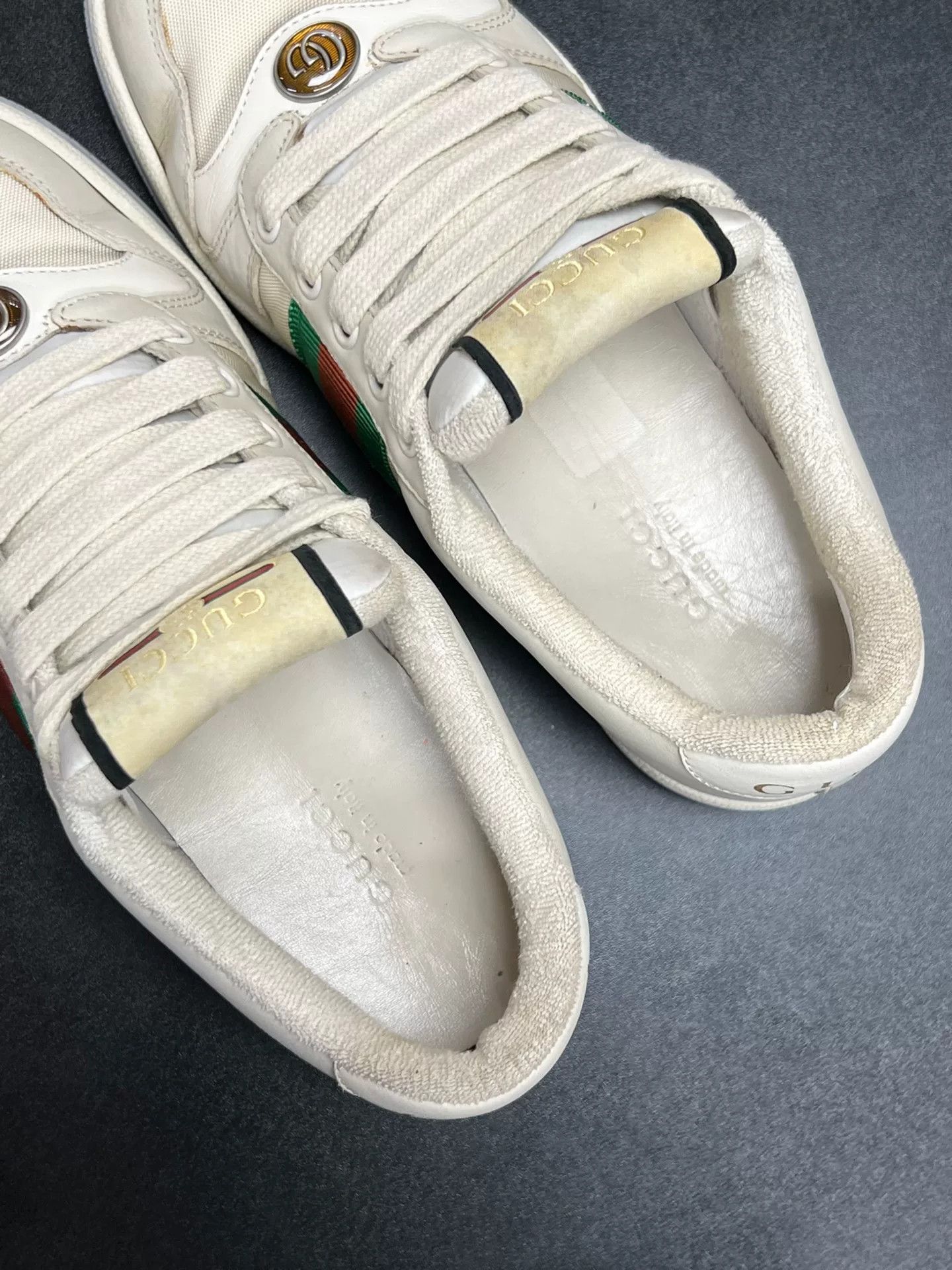Gucci Gucci Red Lowtop Sneakers us_5 Women Size US 5 / IT 35 - 4 Thumbnail