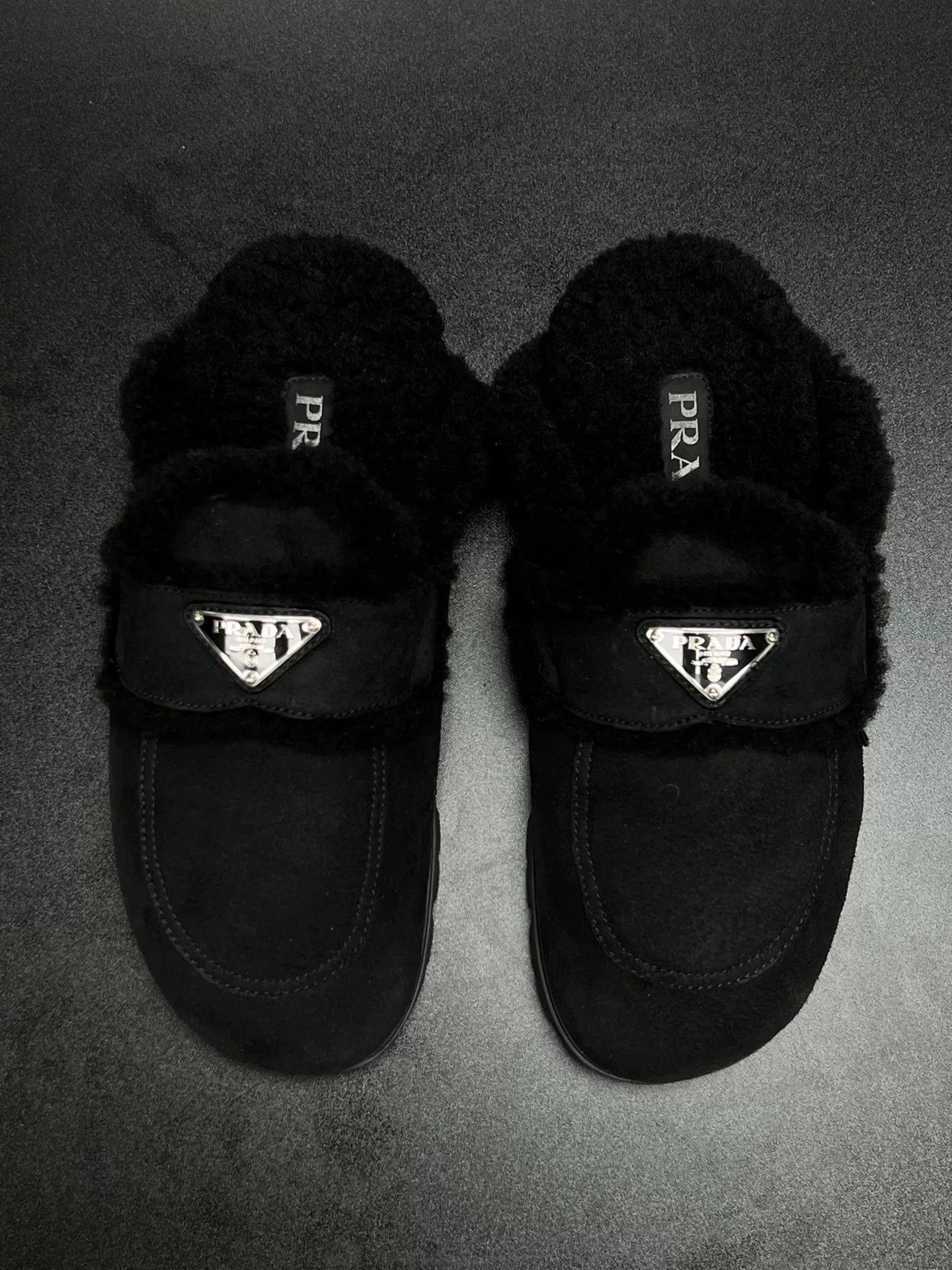 Prada Prada Thermal Wool Sandals us_8 Women Size US 8 / IT 38 - 3 Thumbnail