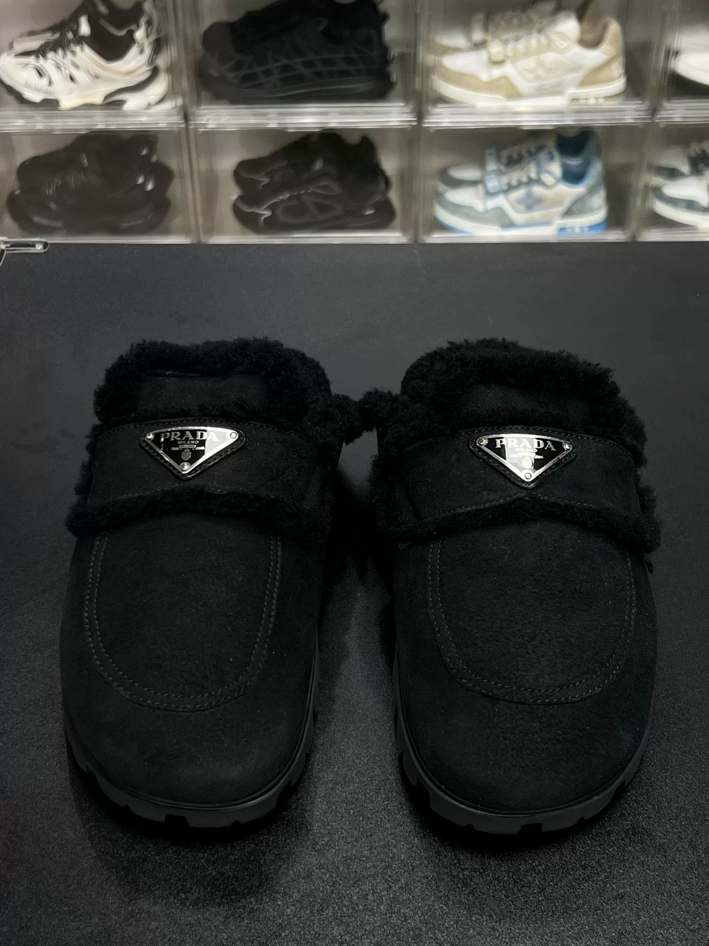 Prada Prada Thermal Wool Sandals us_8 Women Size US 8 / IT 38 - 2 Thumbnail