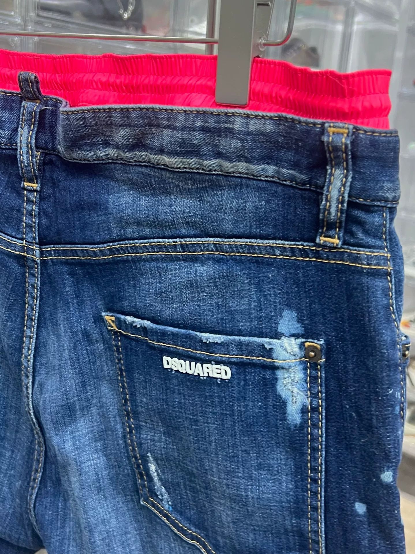 Dsquared2 Dsquared2 Denim Red Denim Jeans 36 Men Size US 36 / EU 52 - 5 Thumbnail
