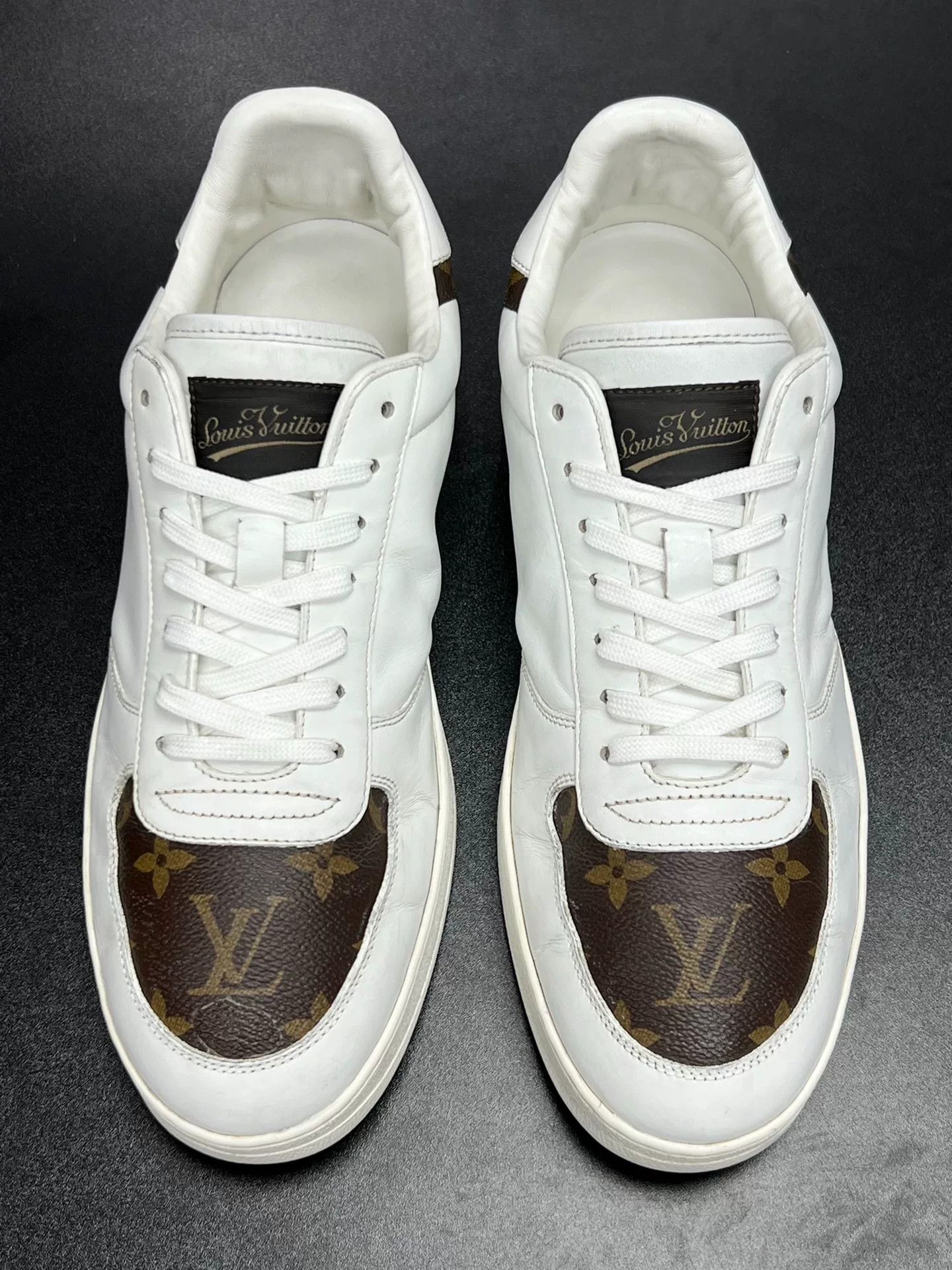 Louis Vuitton Louis Vuitton Patchwork White Lowtop Sneakers 8 Men Size US 8 / EU 41 - 3 Thumbnail