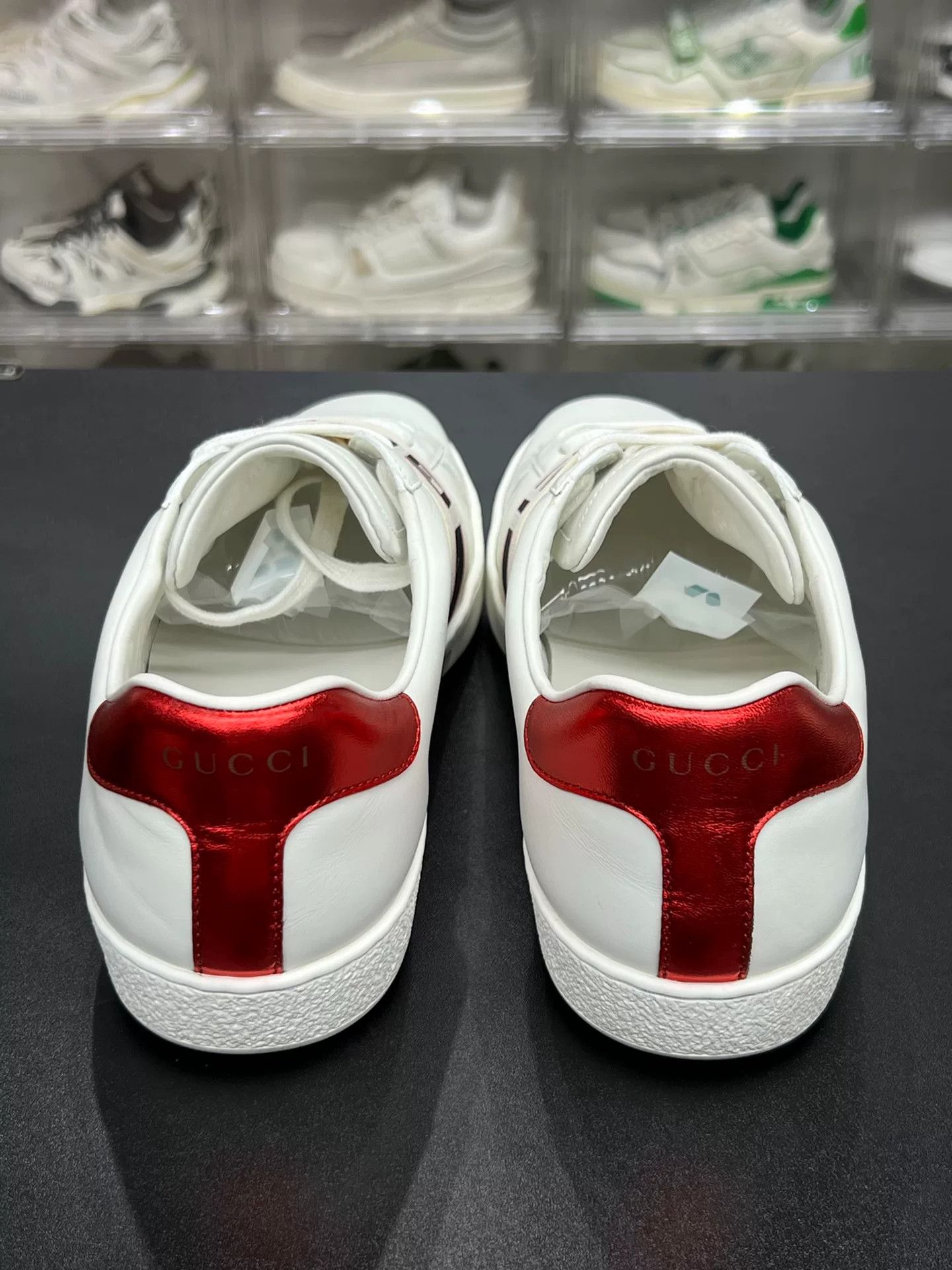 Gucci Gucci Striped Lowtop Sneakers 8.5 Men Size US 8.5 / EU 41-42 - 7 Thumbnail