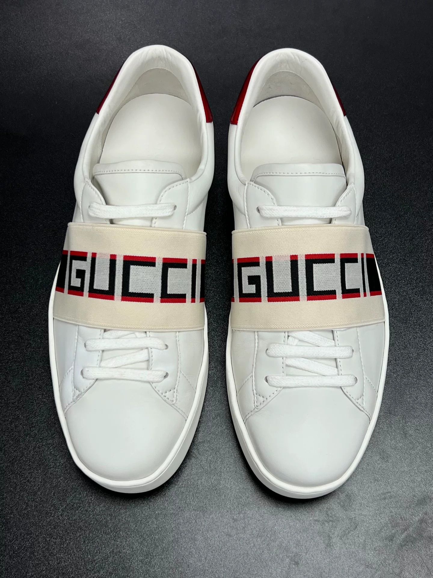 Gucci Gucci Striped Lowtop Sneakers 8.5 Men Size US 8.5 / EU 41-42 - 3 Thumbnail