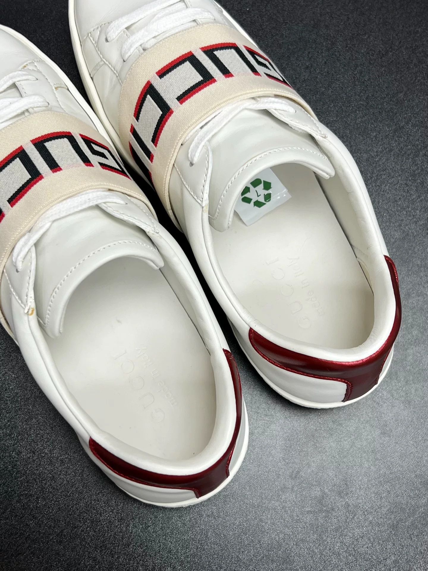 Gucci Gucci Striped Lowtop Sneakers 6.5 Men Size US 6.5 / EU 39-40 - 4 Thumbnail