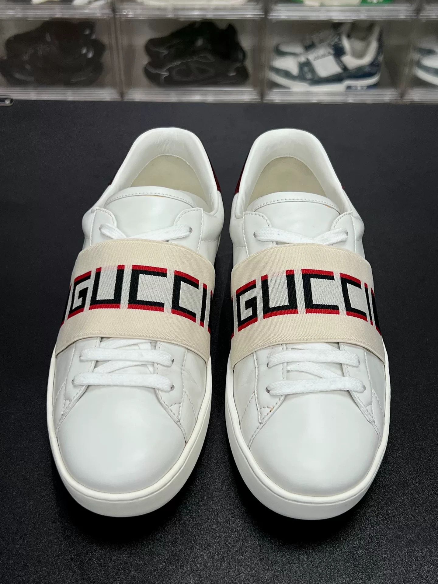 Gucci Gucci Striped Lowtop Sneakers 6.5 Men Size US 6.5 / EU 39-40 - 2 Thumbnail