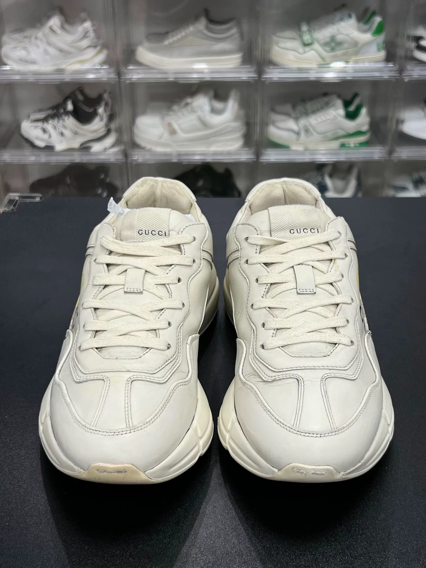 Gucci Gucci Retro White Lowtop Sneakers 6.5 Men Size US 6.5 / EU 39-40 - 2 Thumbnail