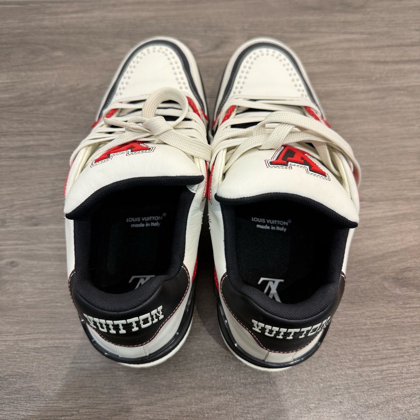 Louis Vuitton Louis Vuitton Studded Trainer Sneakers 8.5 Size US 9.5 / EU 42-43 - 6 Thumbnail