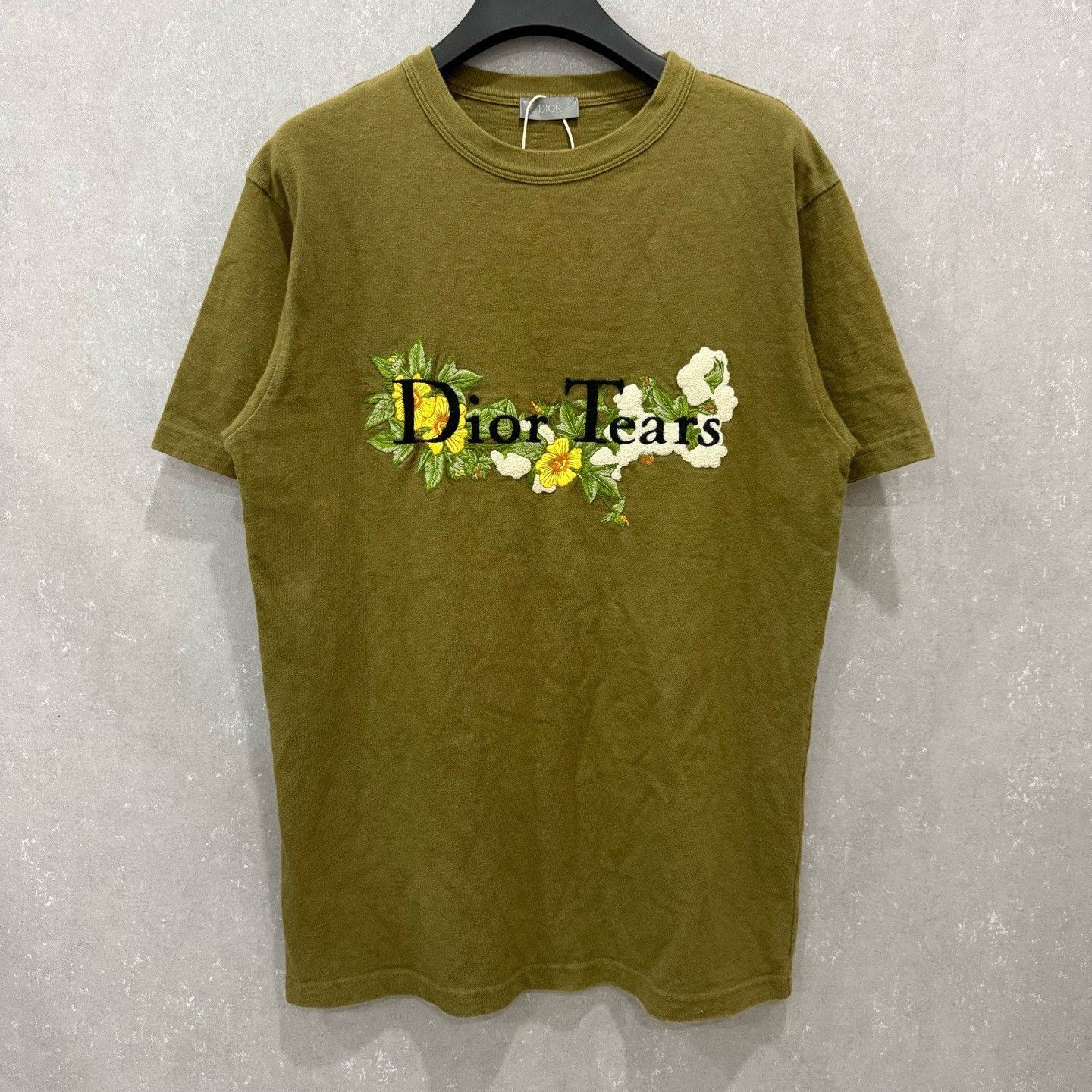 Dior Dior Tears Floral Embroidery T-Shirt XS Size US XS / EU 42 / 0 - 4 Thumbnail