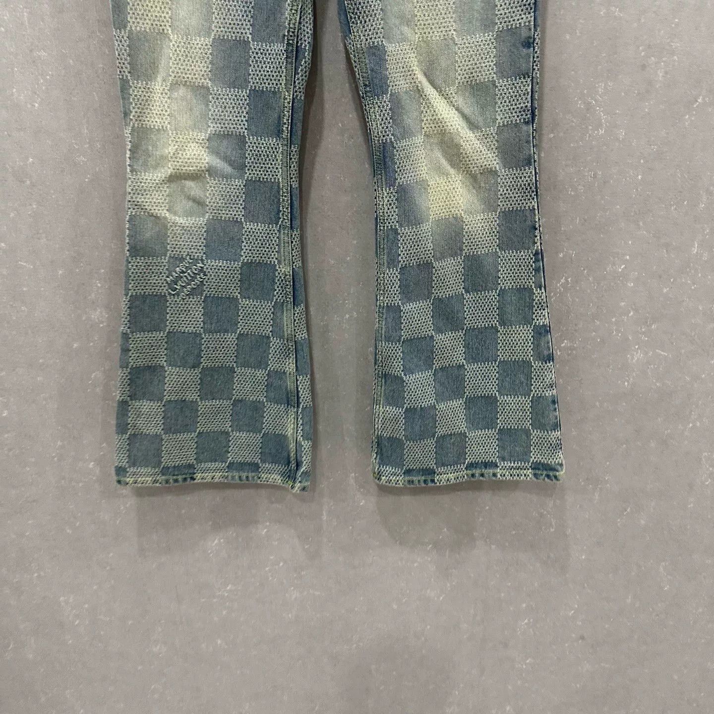 Louis Vuitton Louis Vuitton Pharrell Damier Denim Jeans 32 Size US 32 / EU 48 - 4 Thumbnail