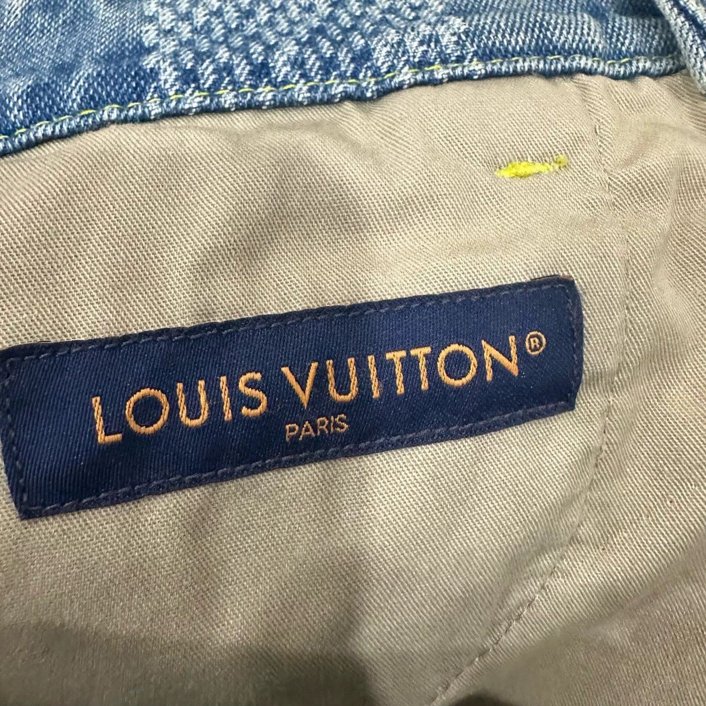 Louis Vuitton Louis Vuitton Pharrell Damier Denim Jeans 32 Size US 32 / EU 48 - 5 Thumbnail
