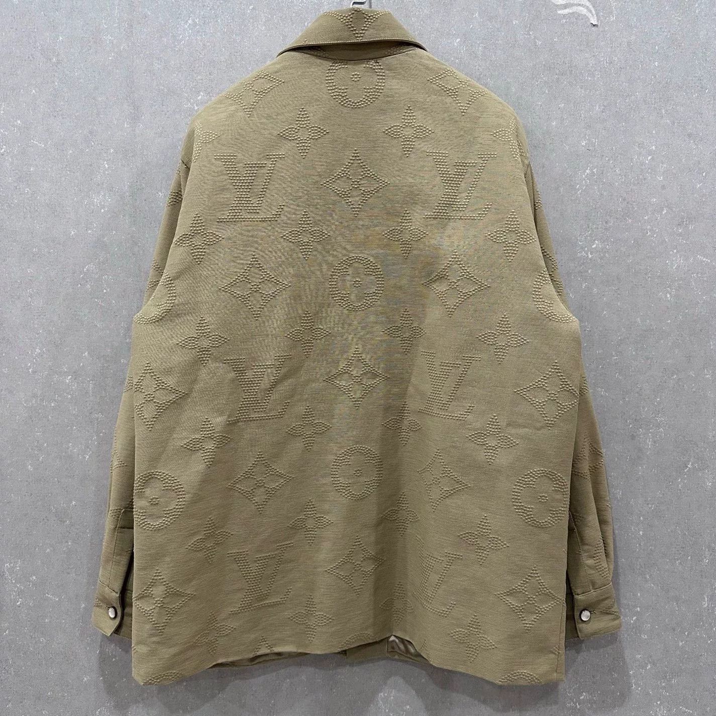 Louis Vuitton Louis Vuitton Monogram Embossed Denim Jacket 50 Size US M / EU 48-50 / 2 - 3 Thumbnail