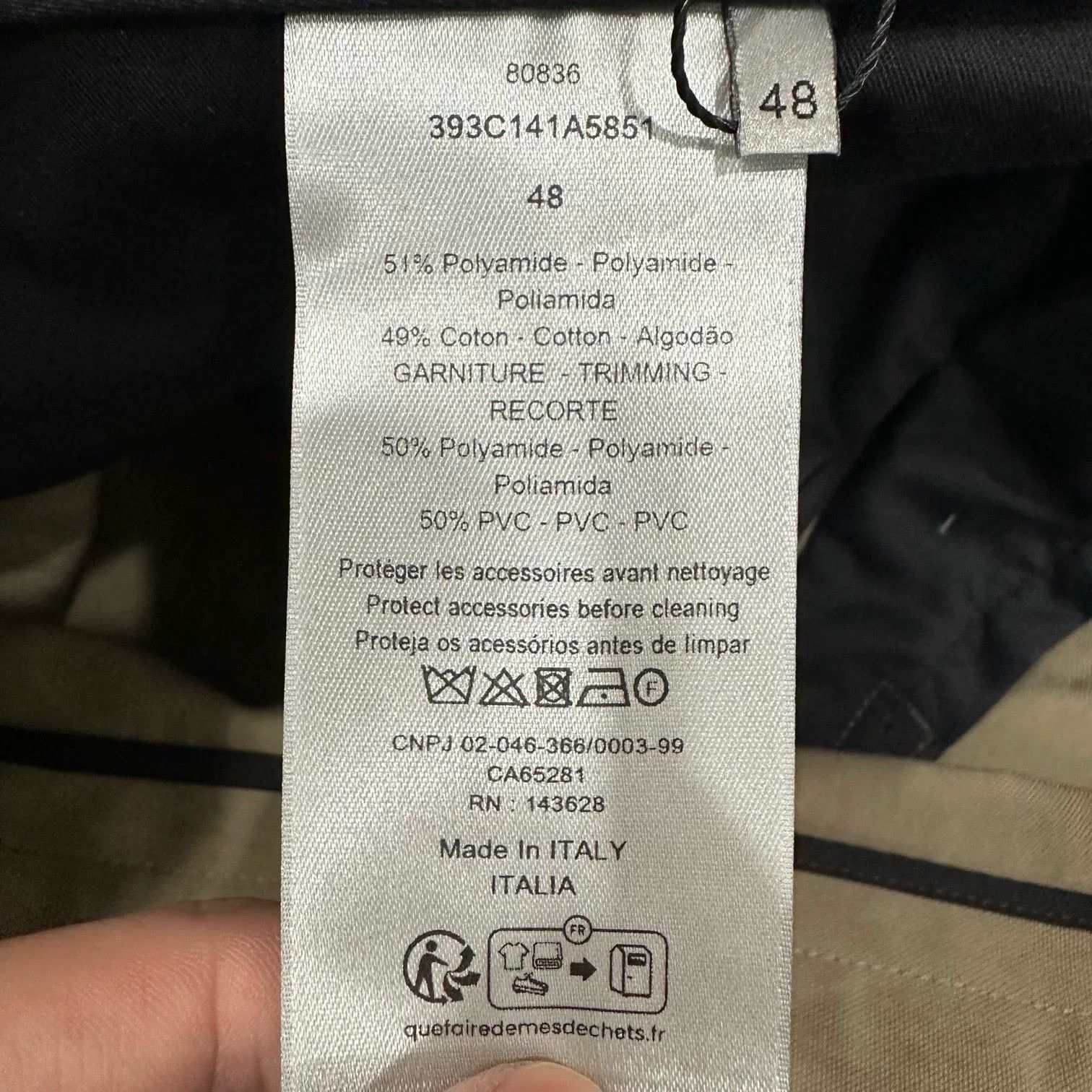 Dior Dior Logo Buckle Cargo Pants Size 48 Size US 32 / EU 48 - 6 Thumbnail
