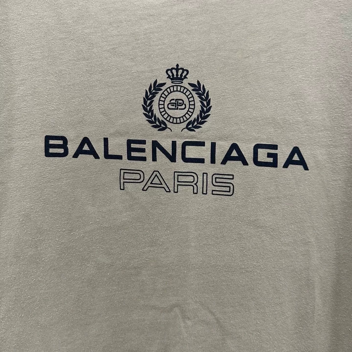 Balenciaga Balenciaga Crest Logo T-Shirt Size M Size US M / EU 48-50 / 2 - 4 Thumbnail