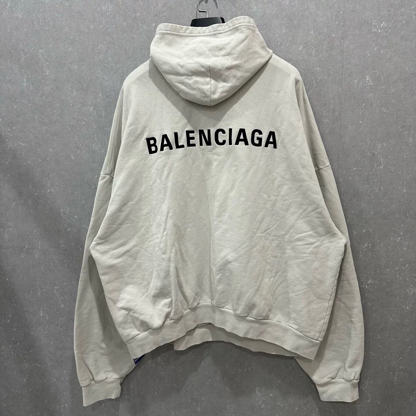 Balenciaga Balenciaga Back Logo Polo Hoodie Size M Size US M / EU 48-50 / 2 - 3 Thumbnail