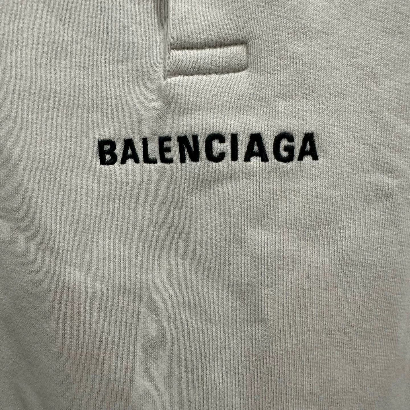 Balenciaga Balenciaga Back Logo Polo Hoodie Size M Size US M / EU 48-50 / 2 - 4 Thumbnail