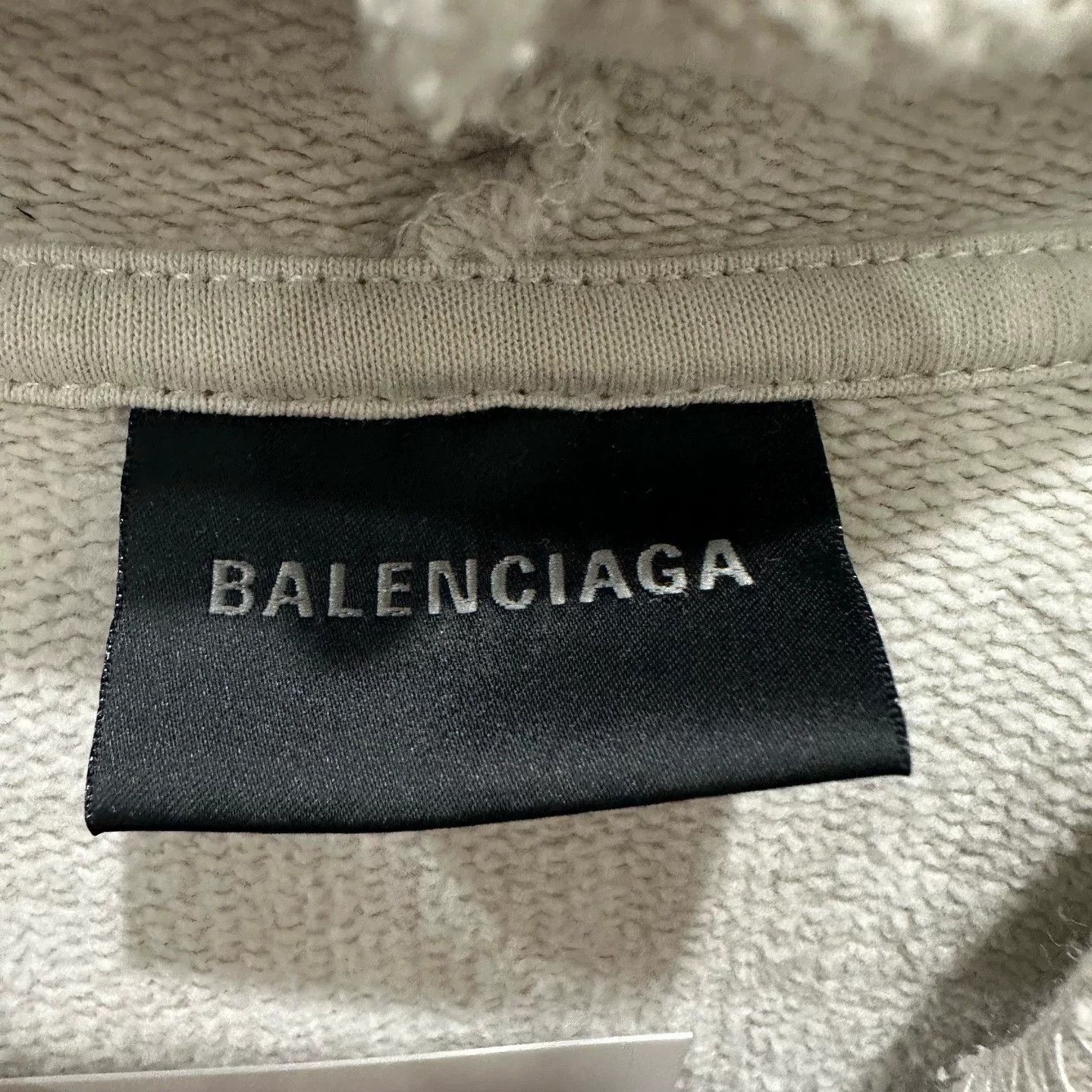 Balenciaga Balenciaga Back Logo Polo Hoodie Size M Size US M / EU 48-50 / 2 - 5 Thumbnail