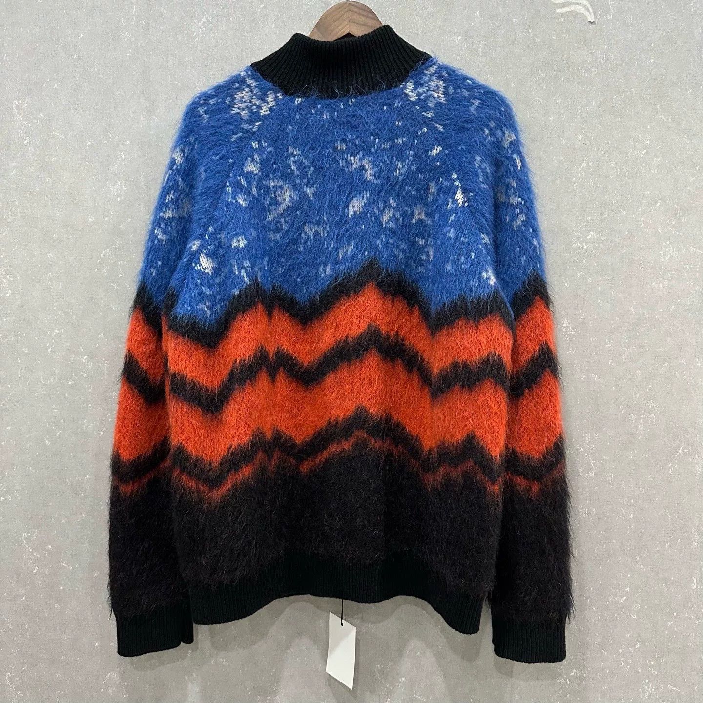 Louis Vuitton Louis Vuitton Zig-Zag Mohair Cardigan Size L Size US L / EU 52-54 / 3 - 3 Thumbnail