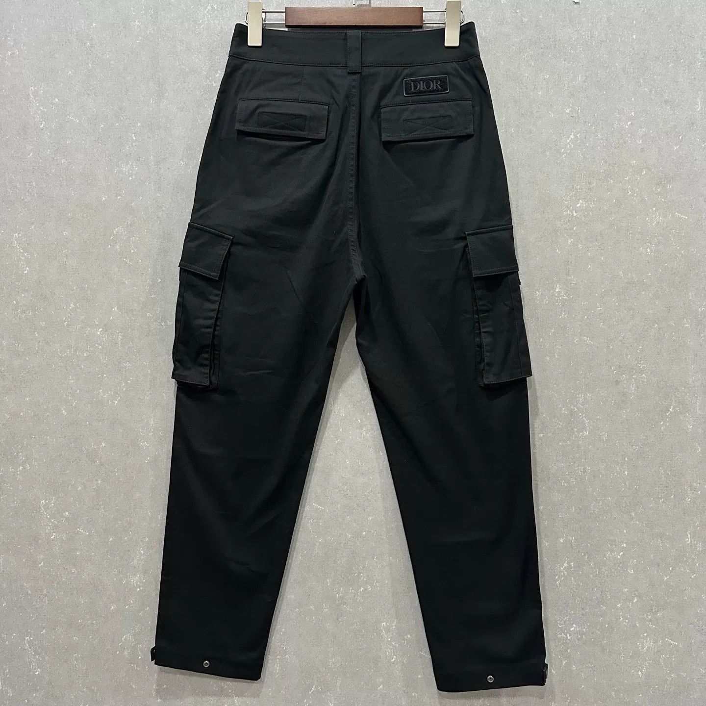 Dior Dior Black Cotton Cargo Pants US 28 Size US 28 / EU 44 - 3 Thumbnail