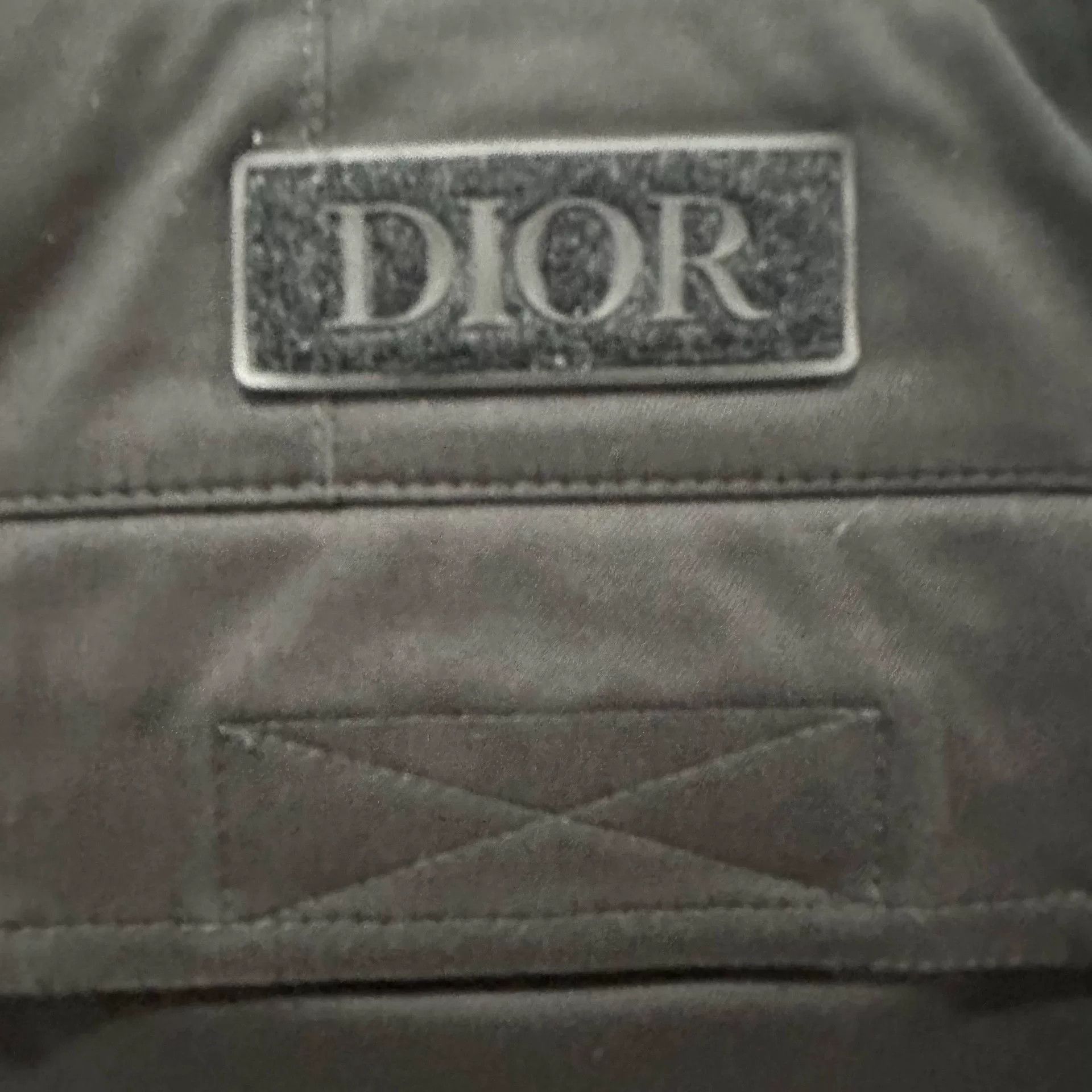 Dior Dior Black Cotton Cargo Pants US 28 Size US 28 / EU 44 - 4 Thumbnail