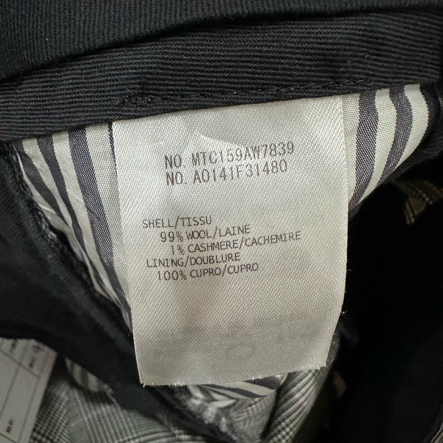 Thom Browne Thom Browne Gray Glen Check Wool Trousers Size 1 Size US 34 / EU 50 - 6 Thumbnail