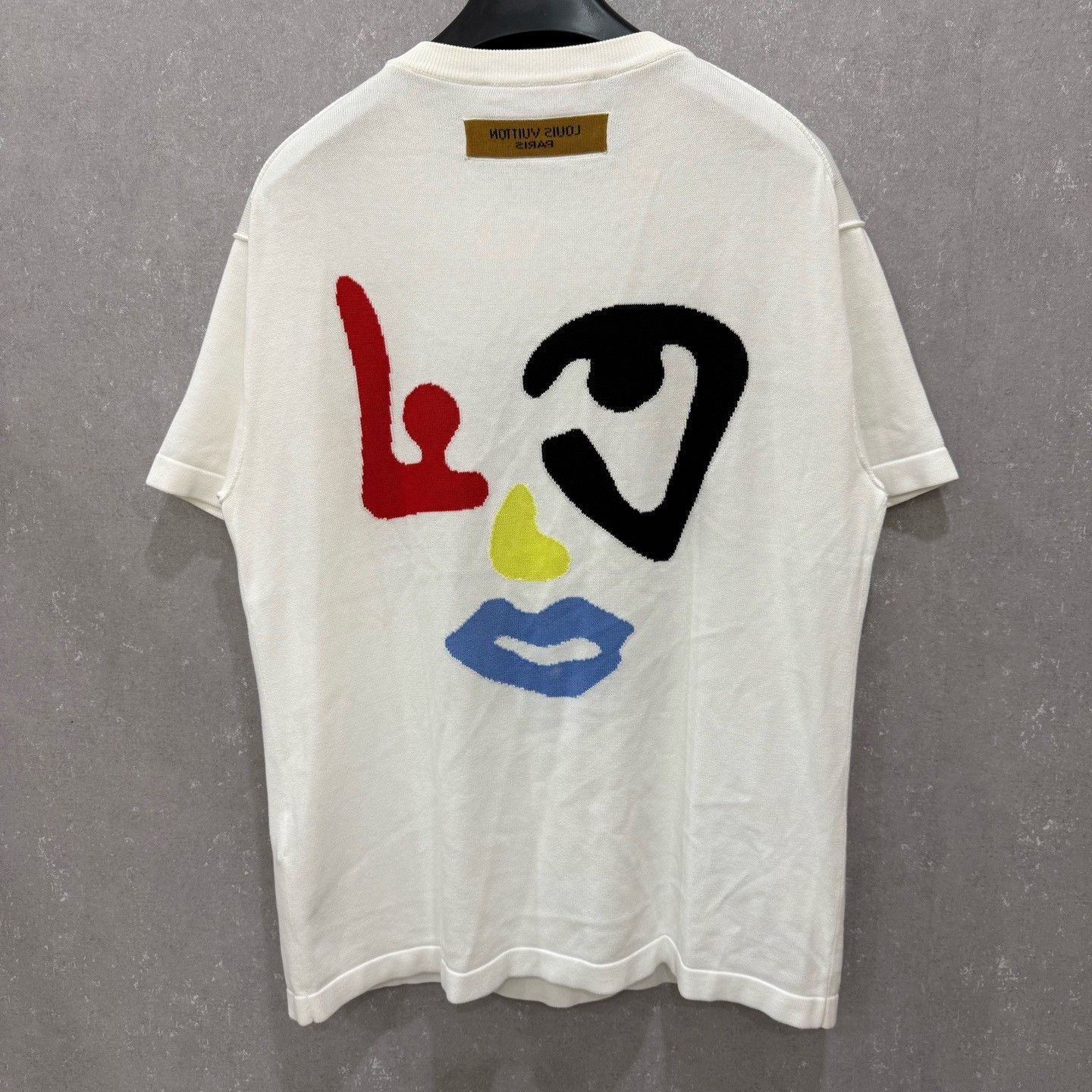 Louis Vuitton Louis Vuitton Face Graphic Knit T-Shirt Size S Size US S / EU 44-46 / 1 - 3 Thumbnail