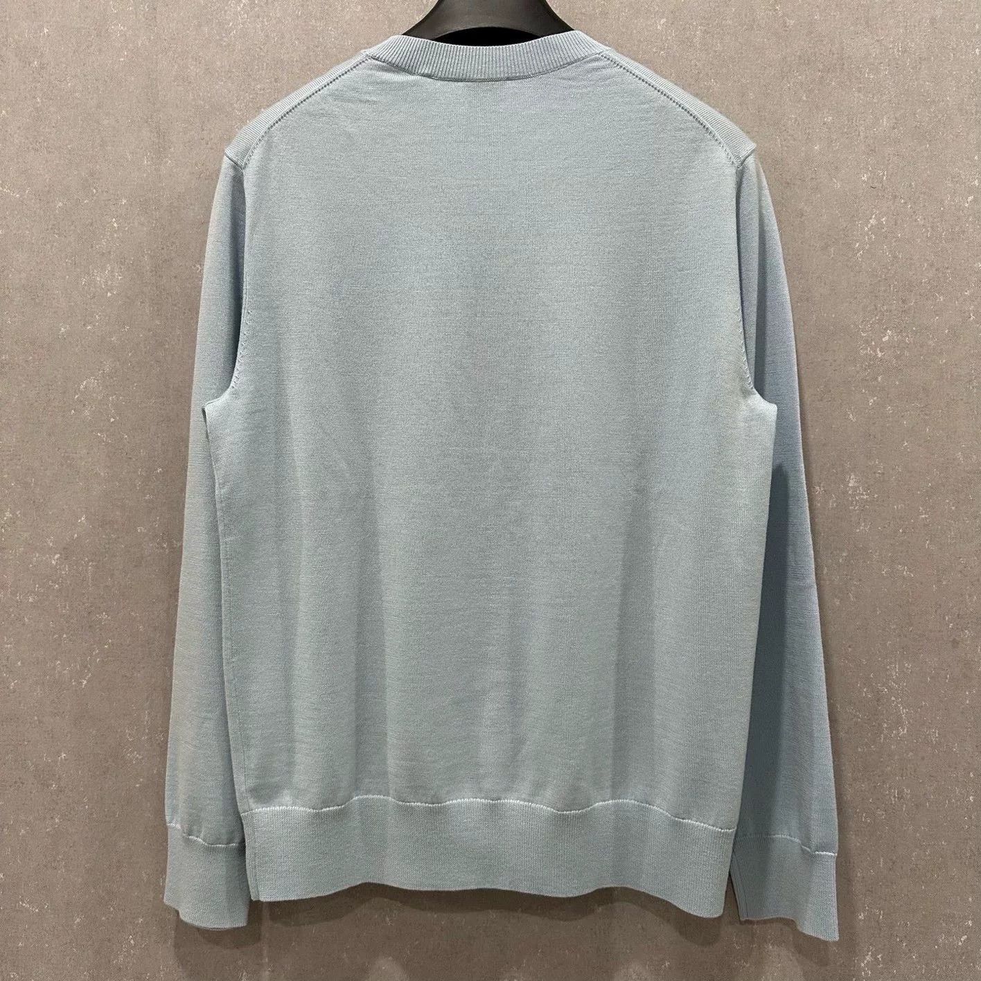 Burberry Burberry Oak Leaf Embroidery Wool Sweater M Size US M / EU 48-50 / 2 - 3 Thumbnail