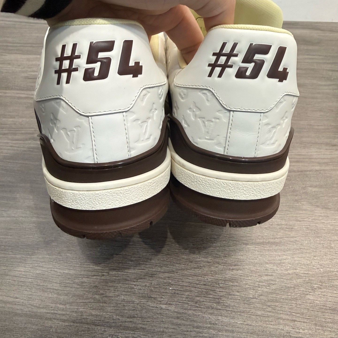 Louis Vuitton Louis Vuitton x Tyler Monogram Trainer Sneakers 8 Size US 9 / EU 42 - 7 Thumbnail