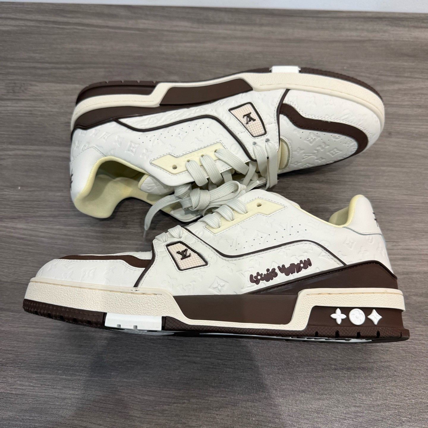 Louis Vuitton Louis Vuitton x Tyler Monogram Trainer Sneakers 8 Size US 9 / EU 42 - 8 Thumbnail