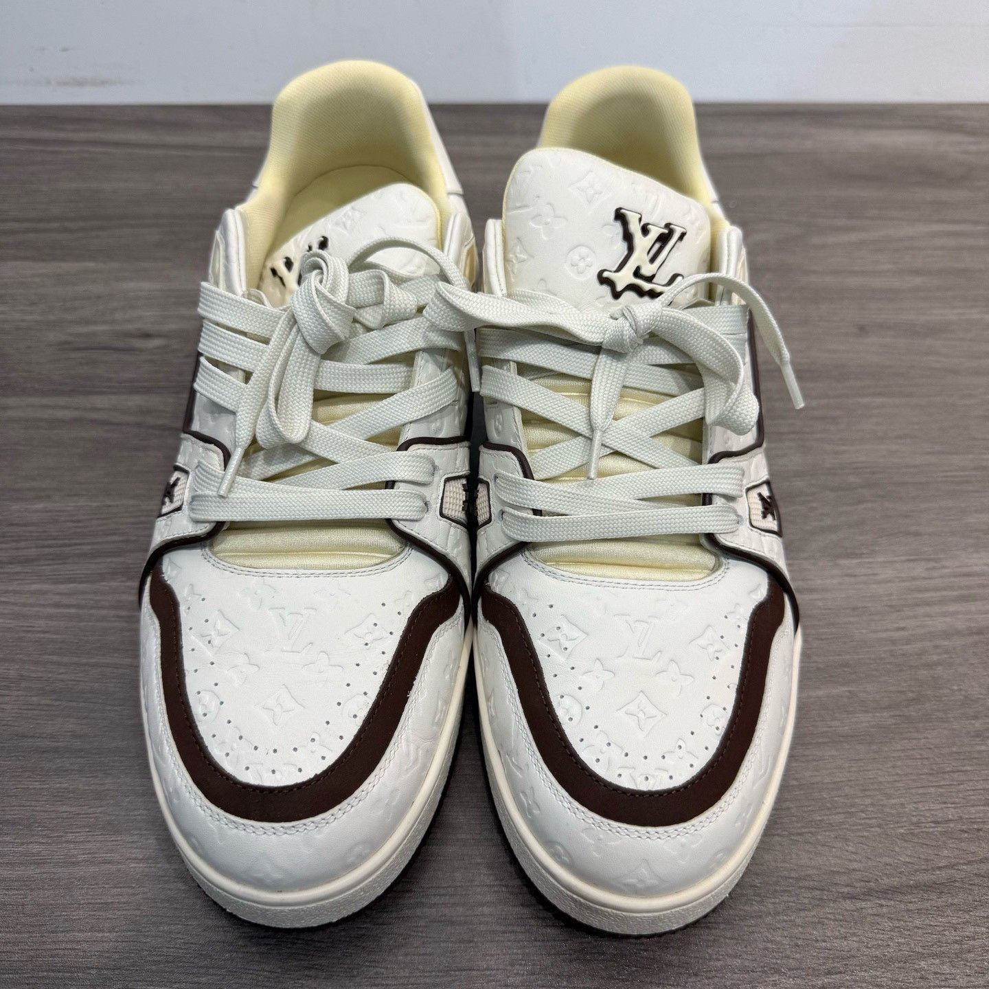 Louis Vuitton Louis Vuitton x Tyler Monogram Trainer Sneakers 8 Size US 9 / EU 42 - 3 Thumbnail