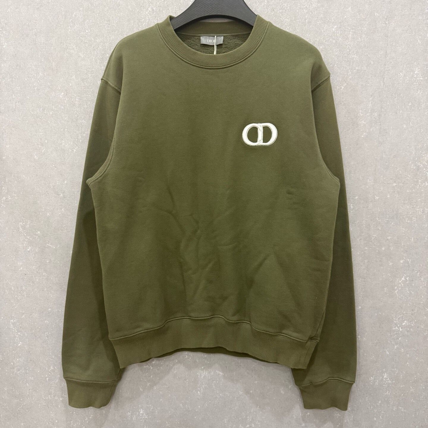 Dior Dior CD Logo Embroidered Sweatshirt Size L Size US L / EU 52-54 / 3 - 2 Thumbnail