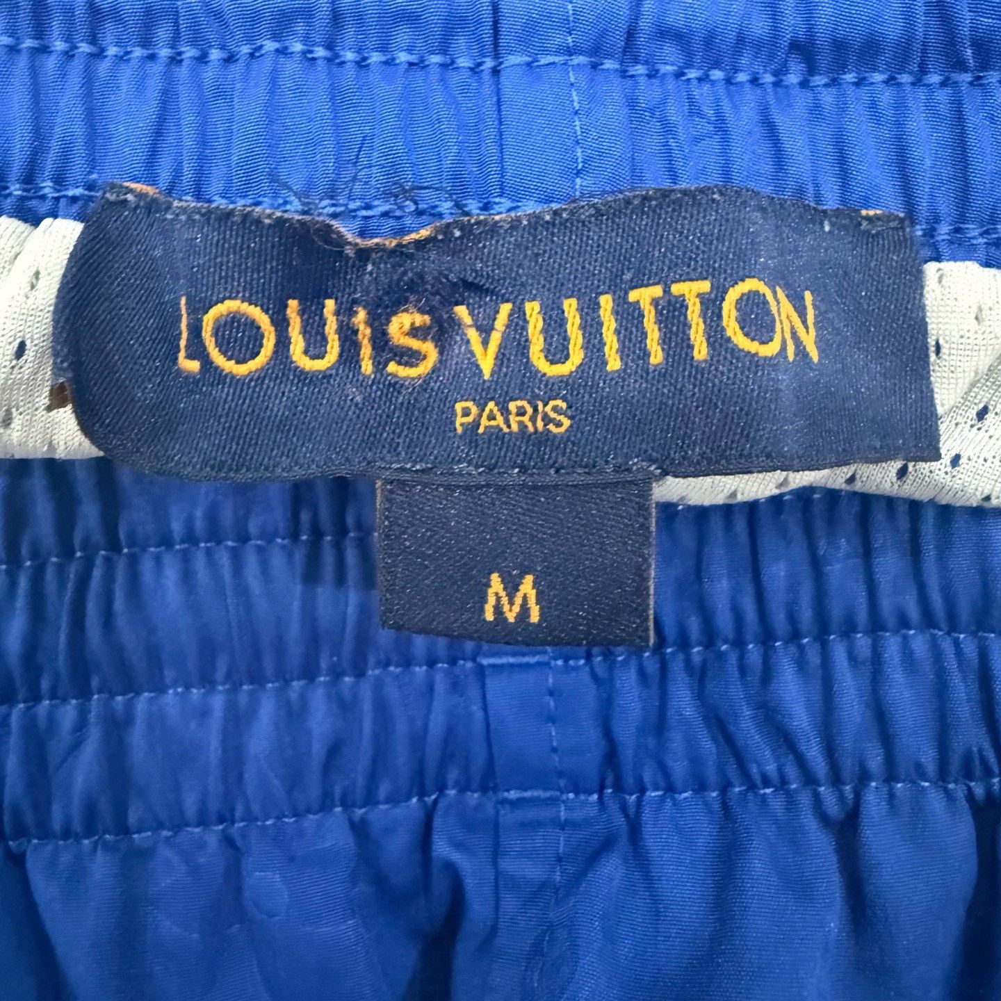 Louis Vuitton Louis Vuitton Blue Monogram Swim Shorts Size M Size US 32 / EU 48 - 4 Thumbnail