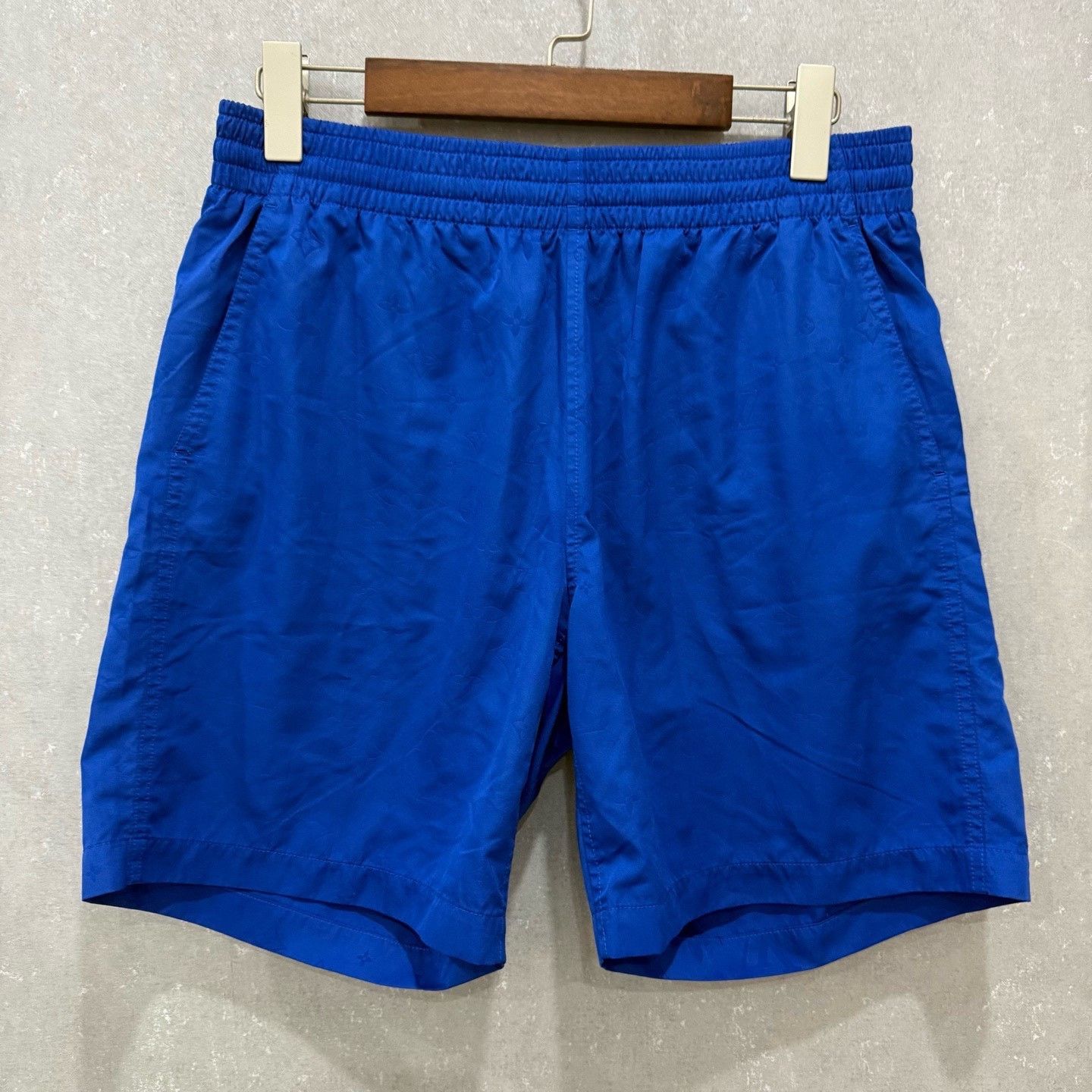 Louis Vuitton Louis Vuitton Blue Monogram Swim Shorts Size M Size US 32 / EU 48 - 2 Thumbnail