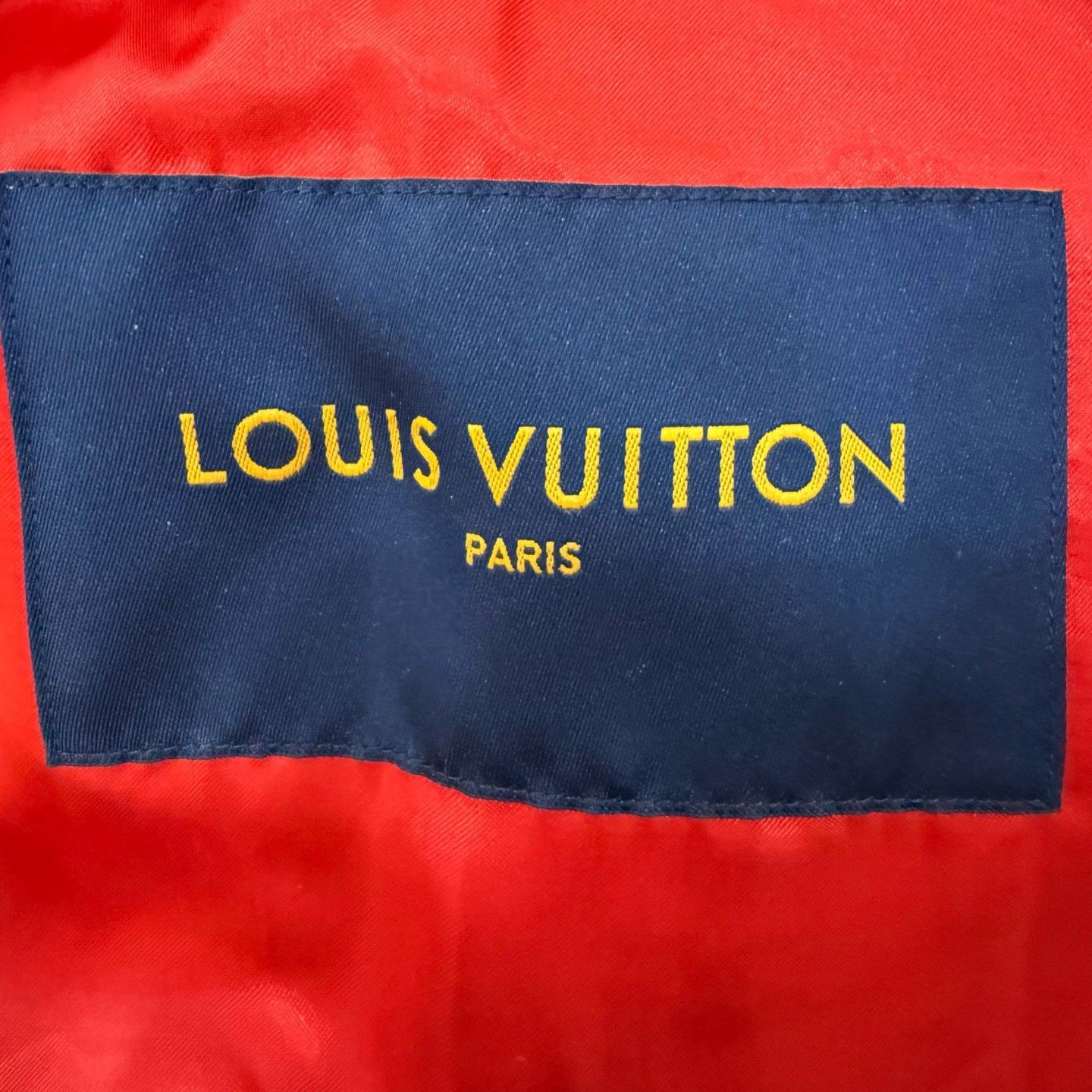 Louis Vuitton Louis Vuitton Leather Sleeve Varsity Jacket 56 Size US XL / EU 56 / 4 - 4 Thumbnail