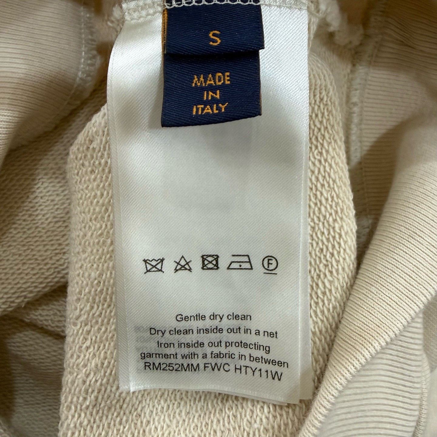 Louis Vuitton Louis Vuitton Embroidered Half-Zip Sweatshirt Size S Size US S / EU 44-46 / 1 - 5 Thumbnail