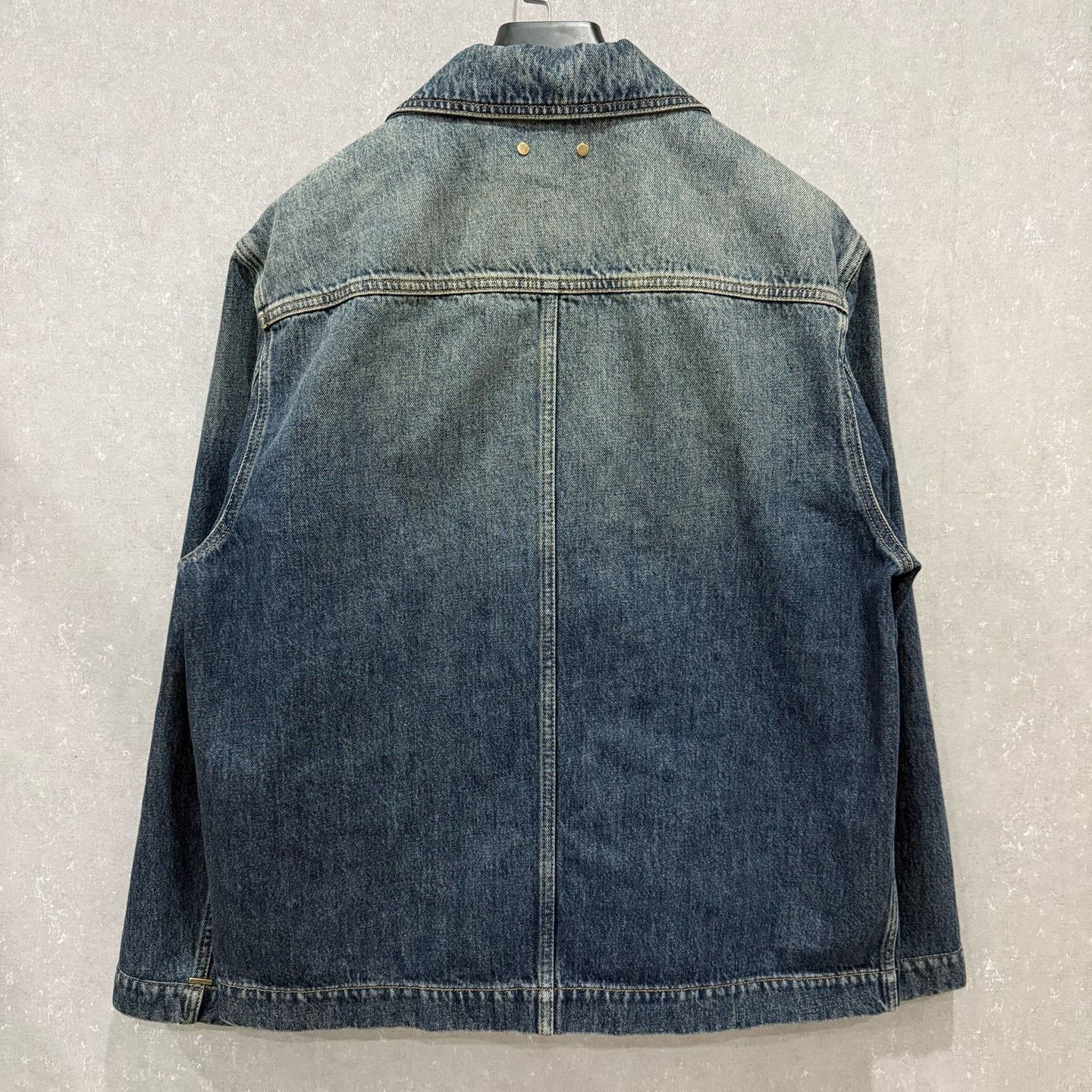Louis Vuitton Louis Vuitton Debossed Monogram Denim Jacket 50 Size US M / EU 48-50 / 2 - 3 Thumbnail