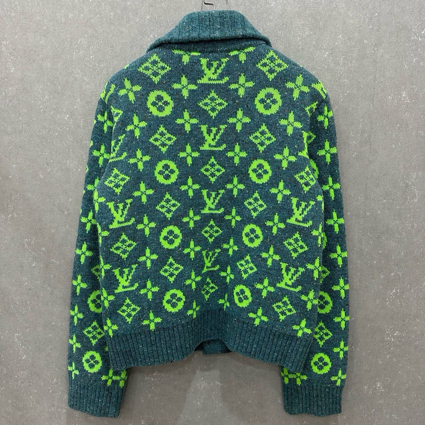 Louis Vuitton Louis Vuitton Neon Monogram Knit Jacket Size S Size US S / EU 44-46 / 1 - 3 Thumbnail