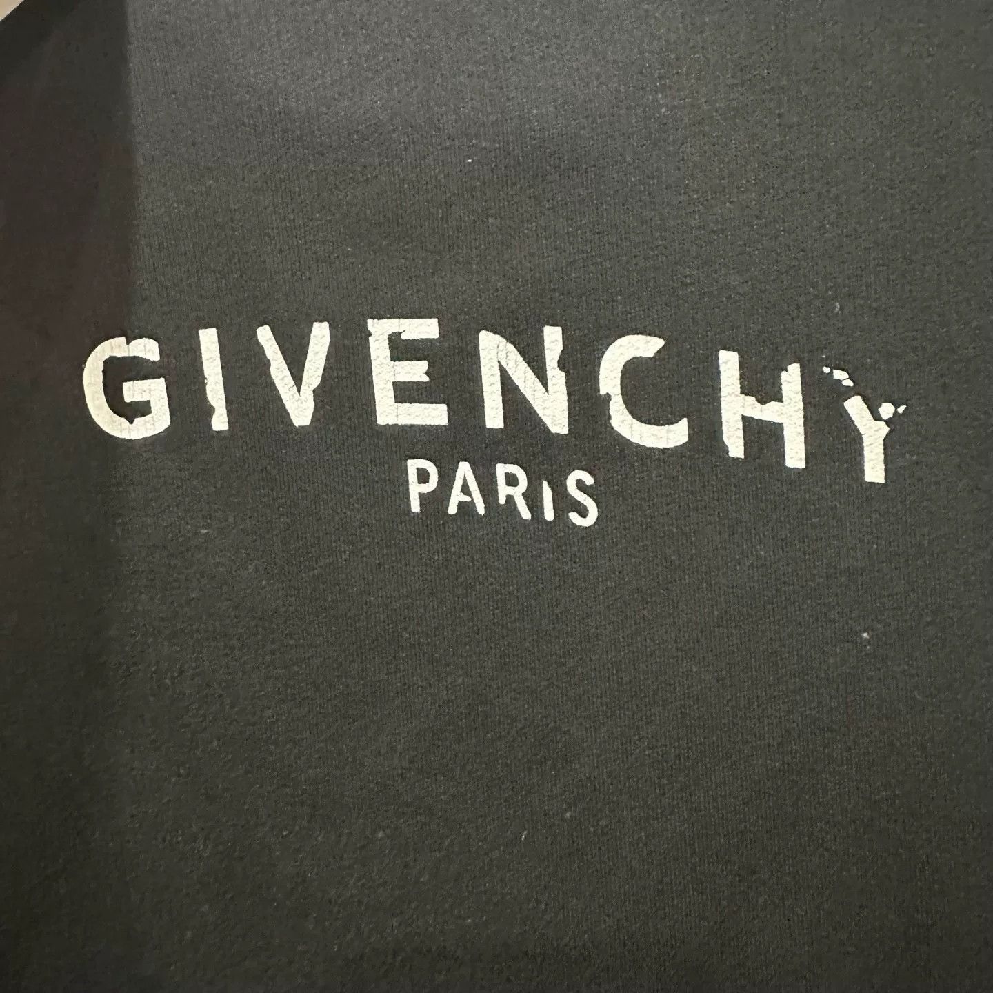 Givenchy Givenchy Distressed Logo Hoodie US M Size US M / EU 48-50 / 2 - 4 Thumbnail